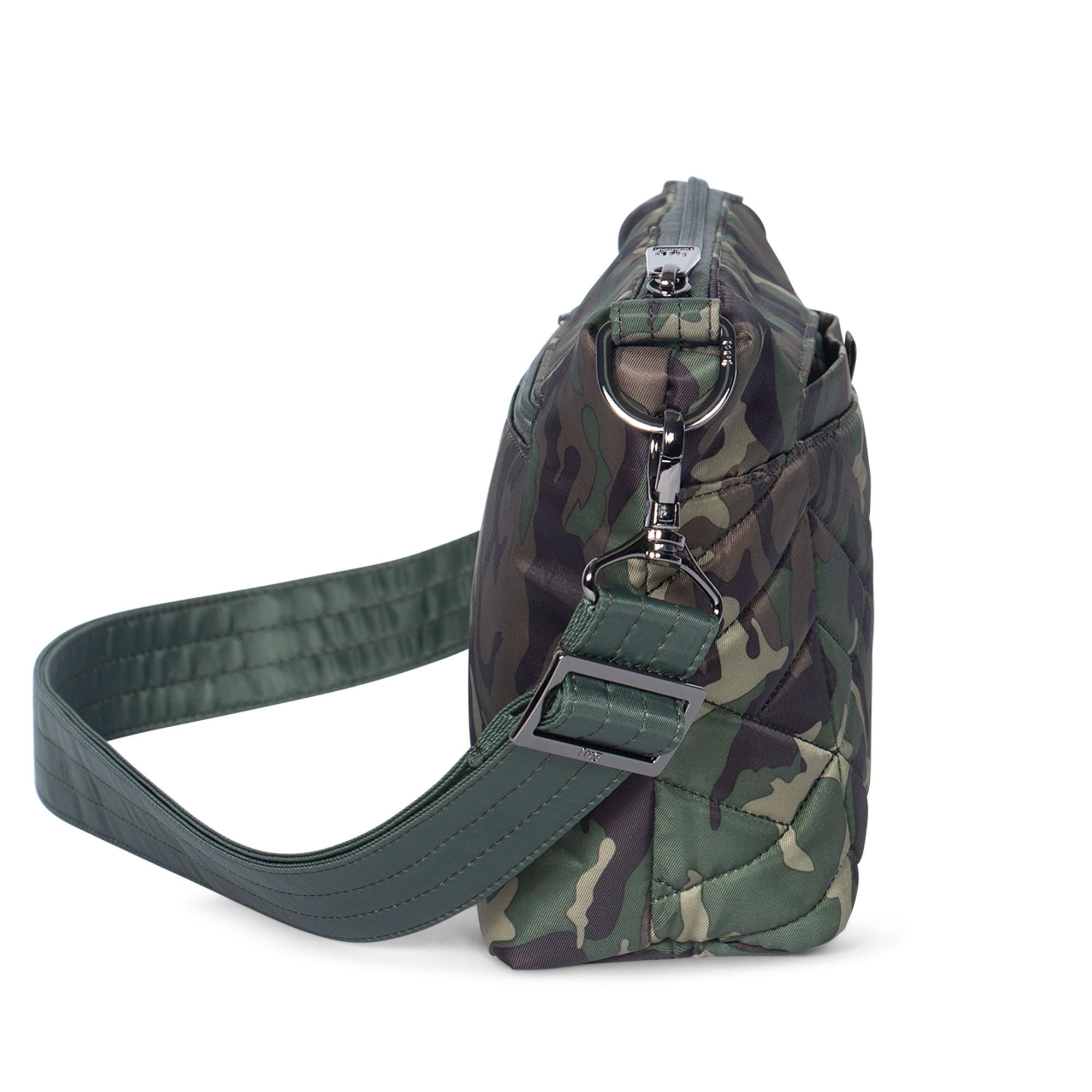 Flare Crossbody Bag - CAMO GREEN OLIVE STRAP - Flare_CamoGreen_OliveGreenStrap__03