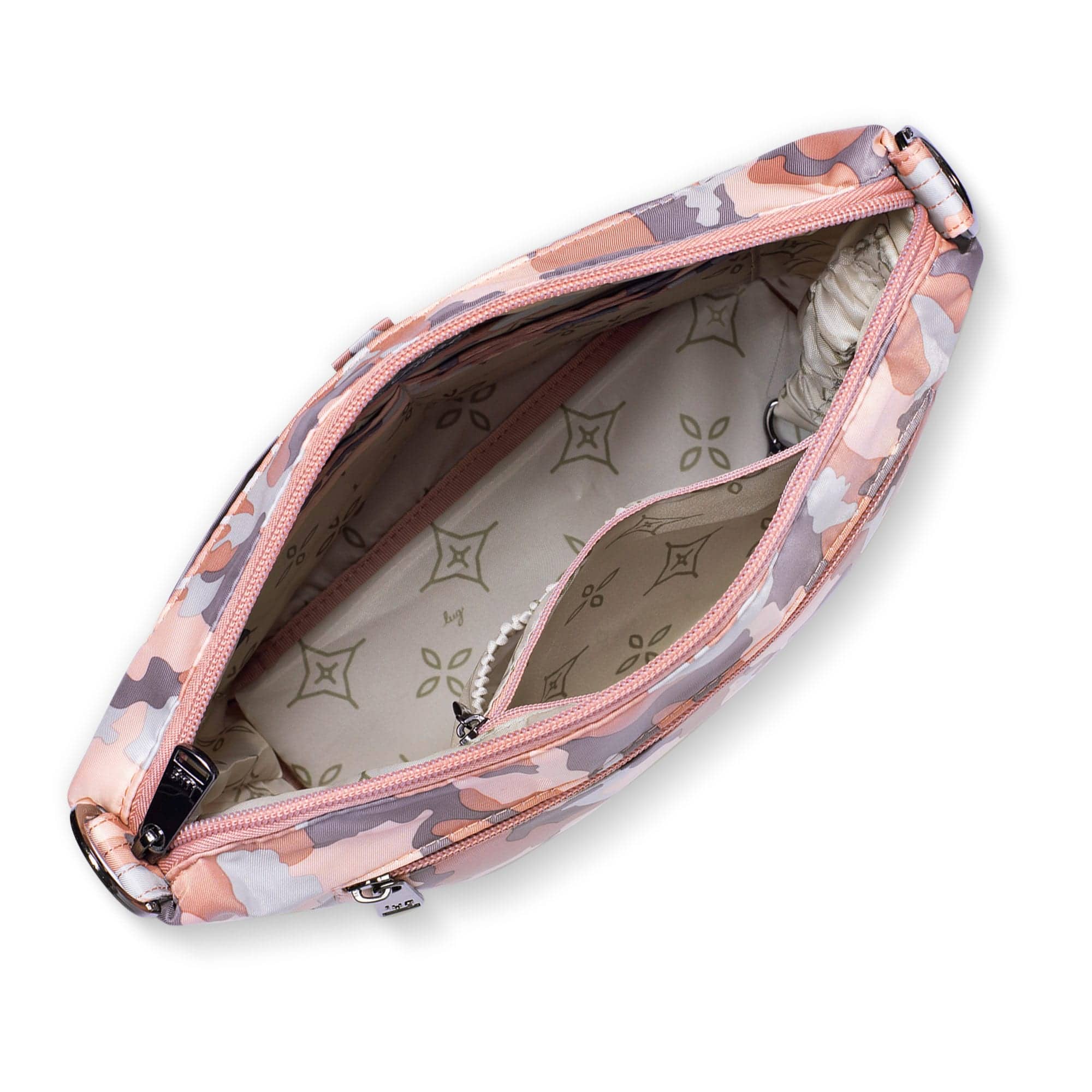 Flare Crossbody Bag - CAMO ROSE BLUSH STRAP - Flare_Camo_Rose_05