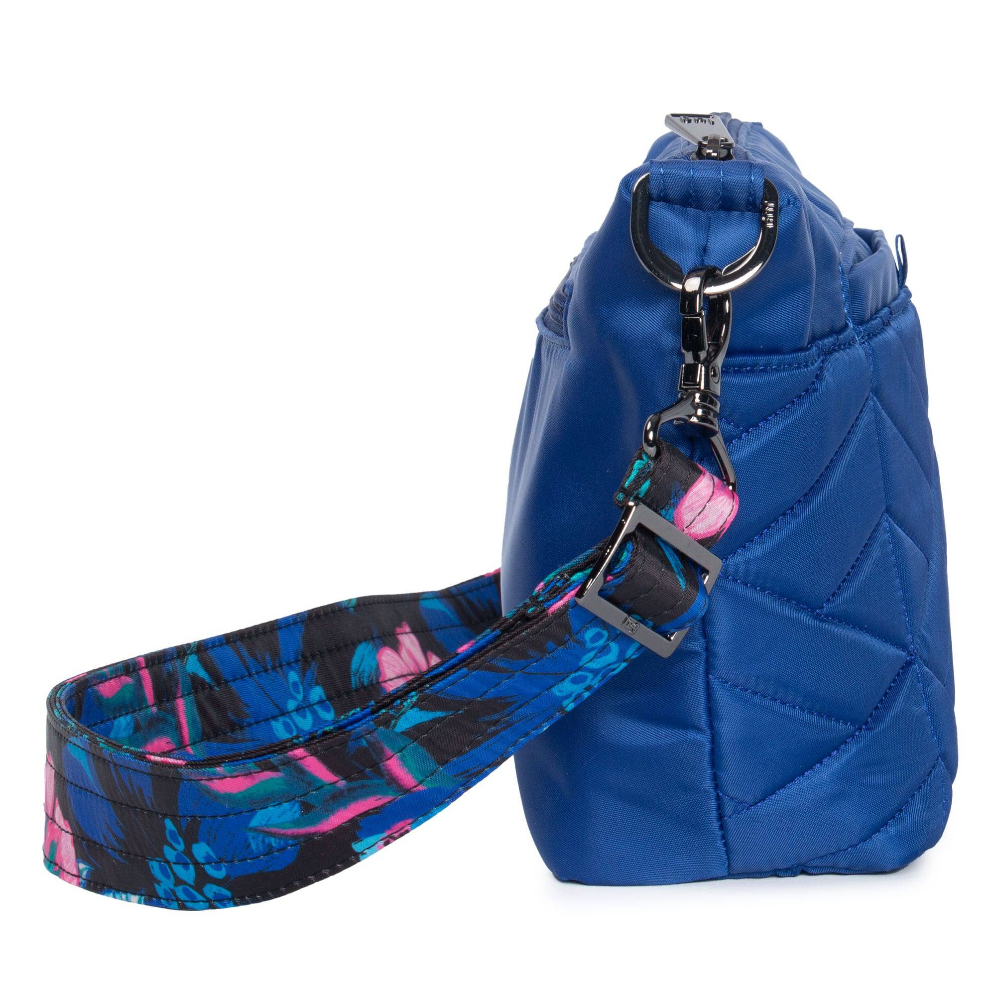 Flare Crossbody Bag - COBALT BLUE RESORT BLACK STRAP - Flare_CobaltBlueResortBlackStrap_03