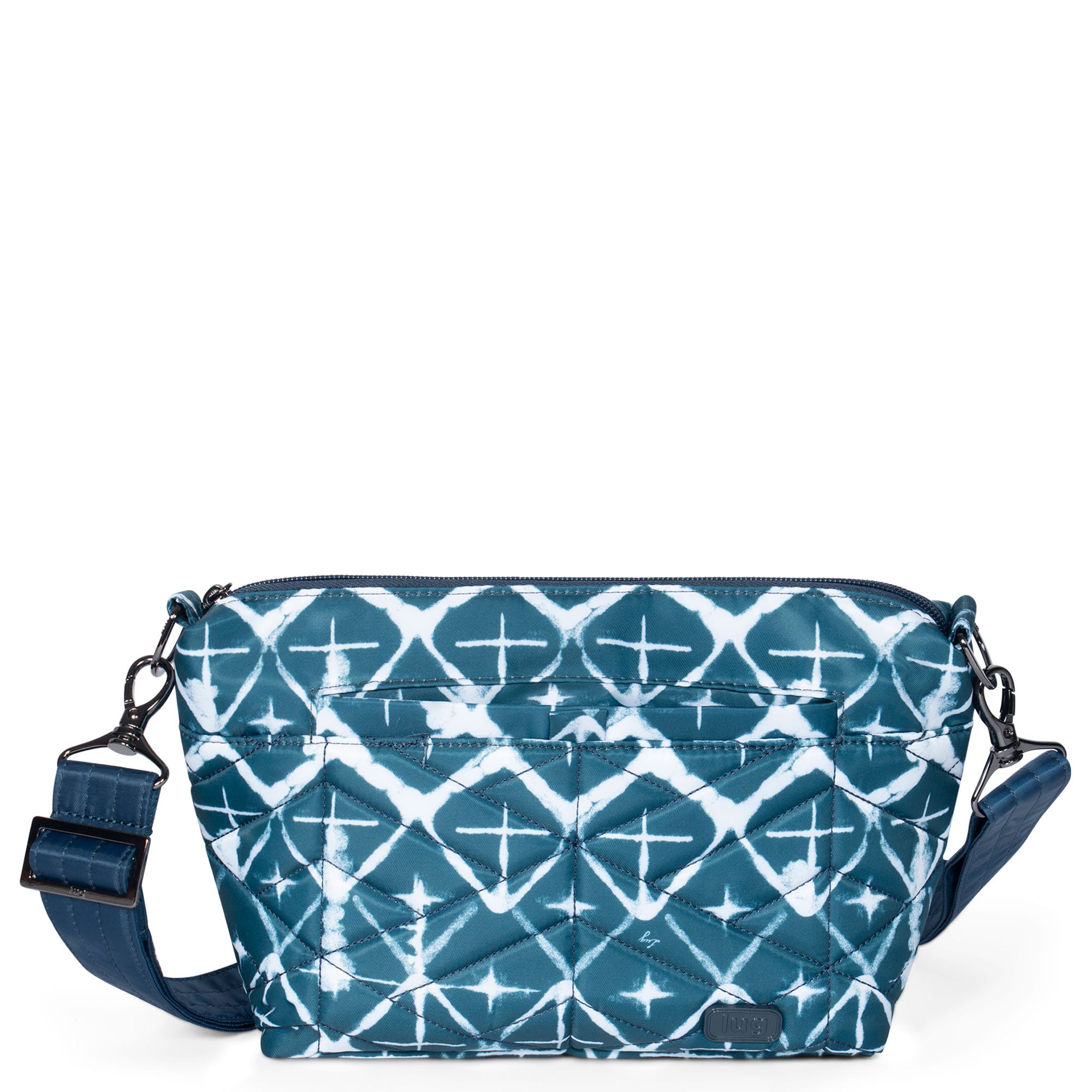 Flare Crossbody Bag - DIAMOND NAVY NAVY STRAP - Flare_DiamondNavy_NavyStrap__01
