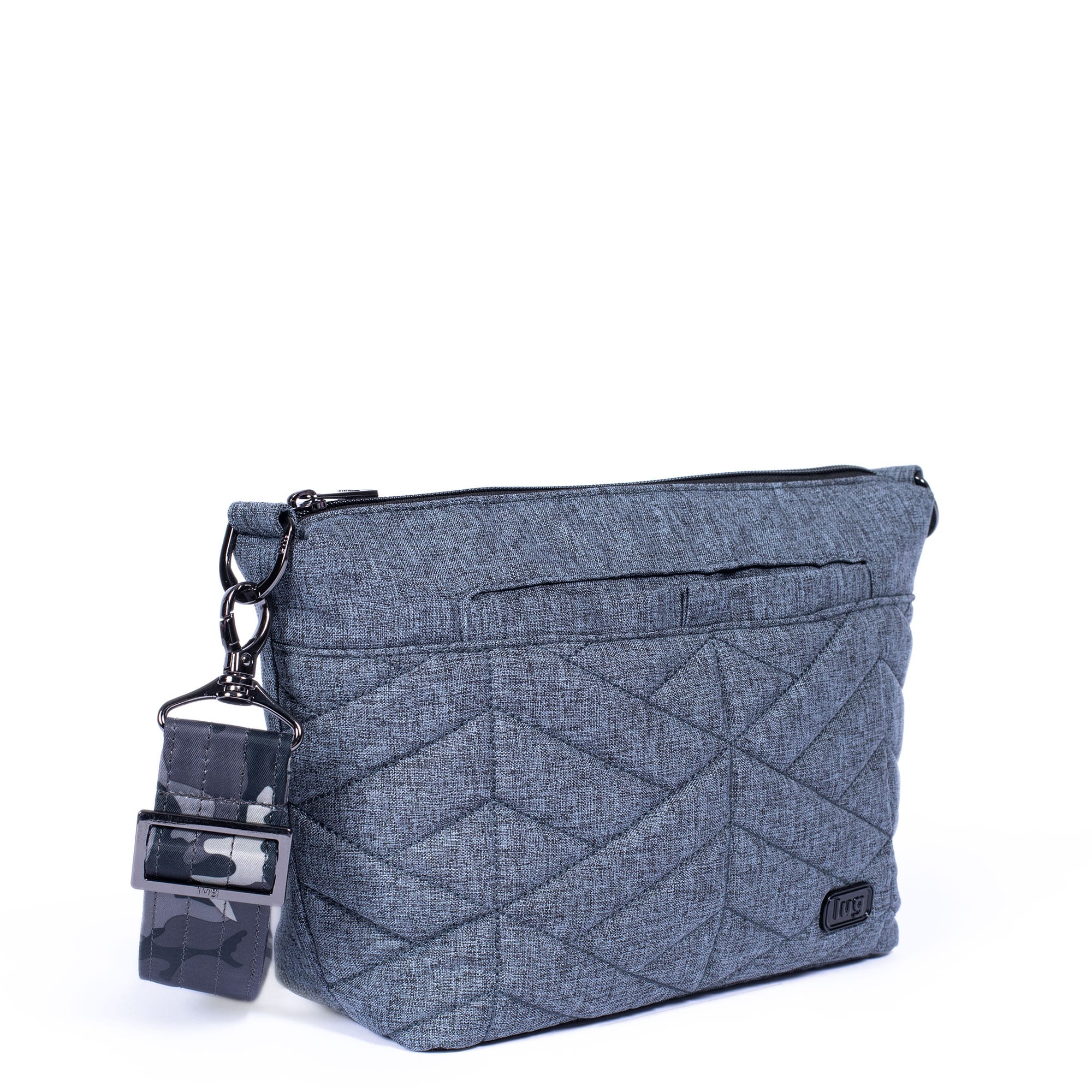 Flare Crossbody Bag - HEATHER GREY CAMO MIDNIGHT STRAP - Flare_HEATHERGREYCAMOMIDNIGHTSTRAP_02