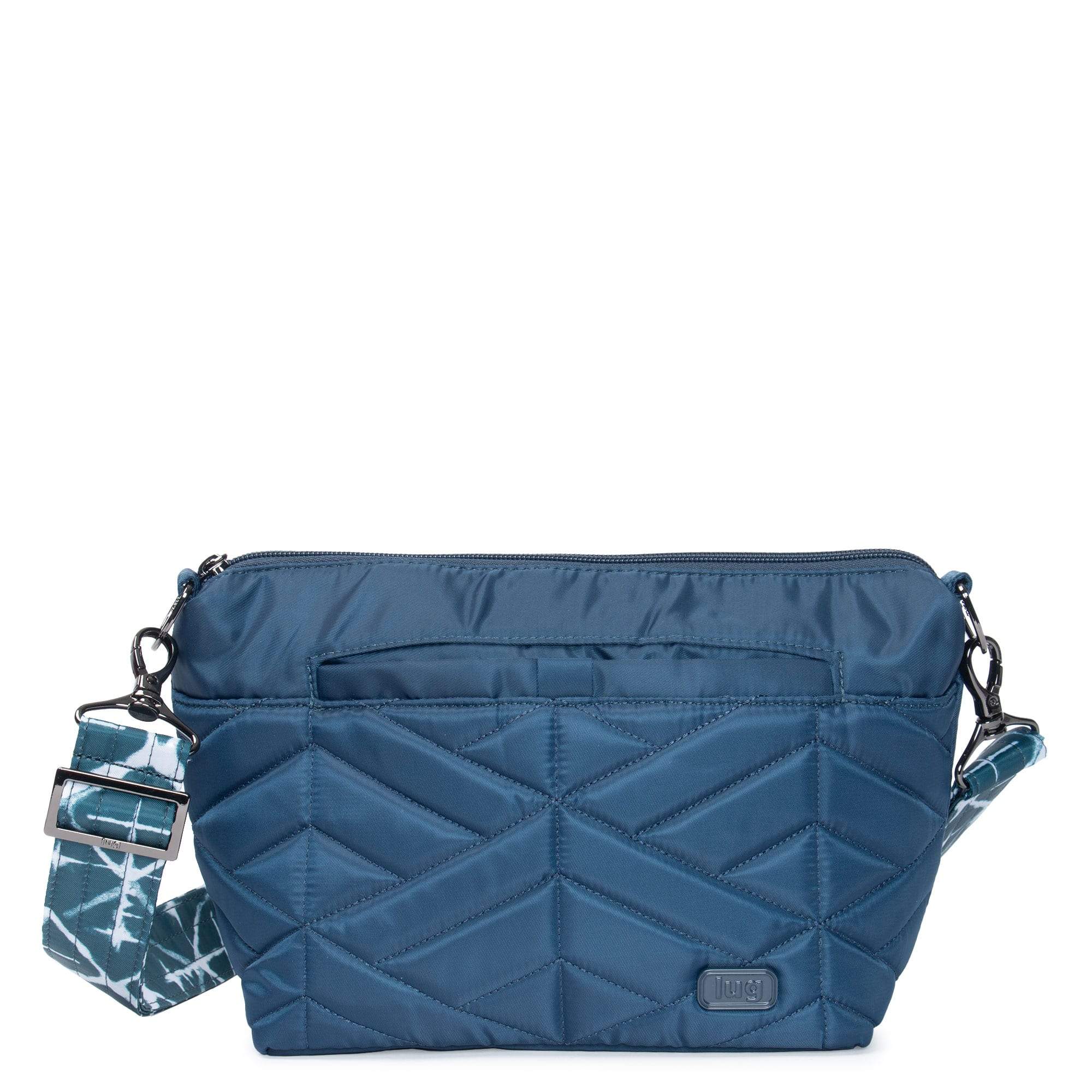 Flare Crossbody Bag - NAVY BLUE DIAMOND NAVY STRAP - Flare_NavyDiamondNavyStrap_01_1cd2b768-c799-4c37-b1d2-52c3fbd0fdd5