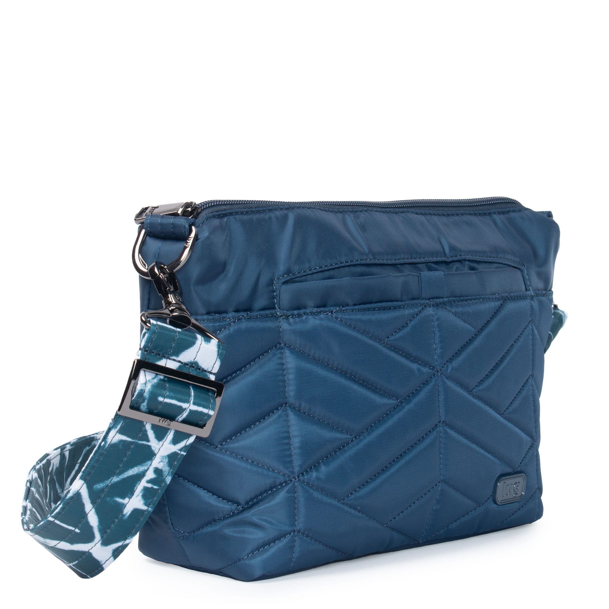 Flare Crossbody Bag - NAVY BLUE DIAMOND NAVY STRAP - Flare_NavyDiamondNavyStrap_02