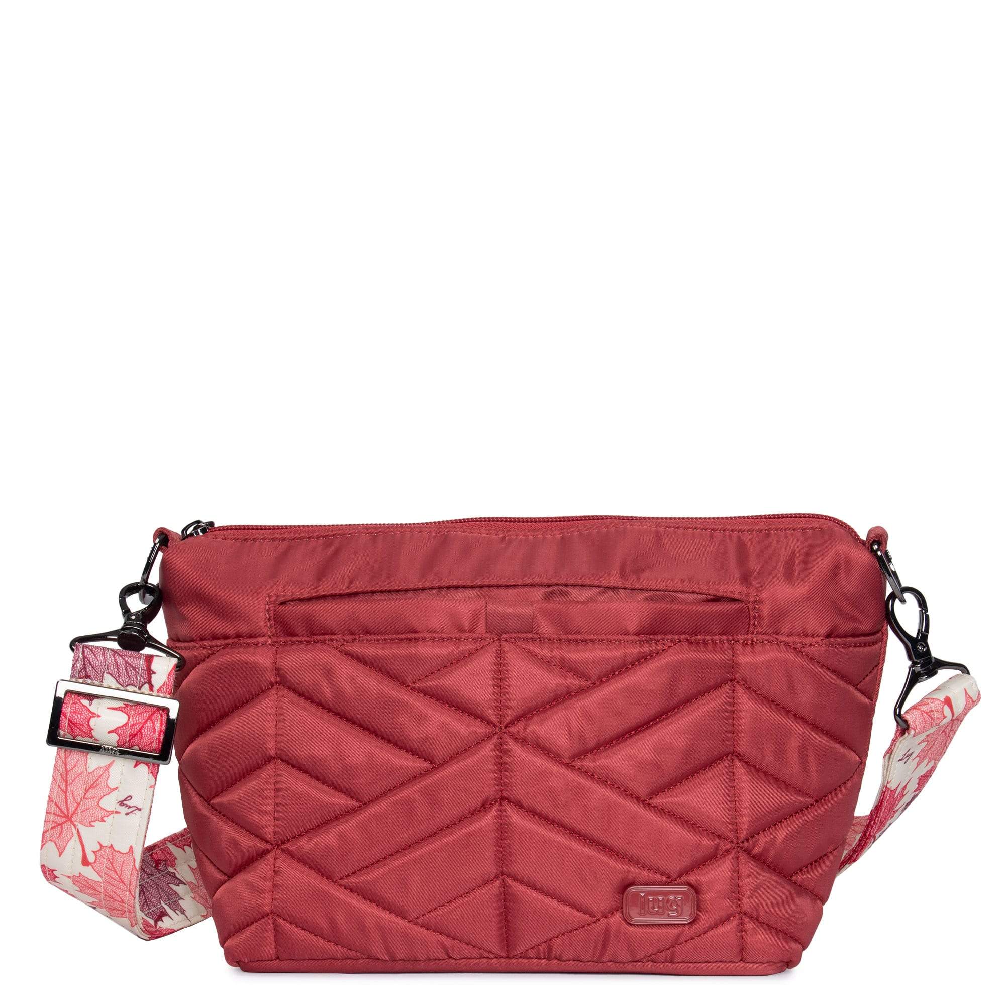 Flare Crossbody Bag - ROSEWOOD RED MAPLE CREAM STRAP - Flare_RosewoodRedMapleStrap_01_245b695f-2650-42cf-b1f0-96685e947cce