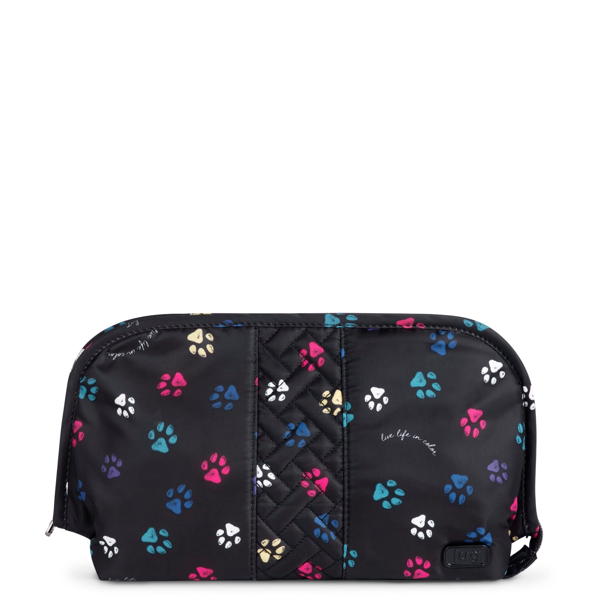 Flash Cosmetic Case - PAWS BLACK - FlashCosmeticCase_PawsBlack_01