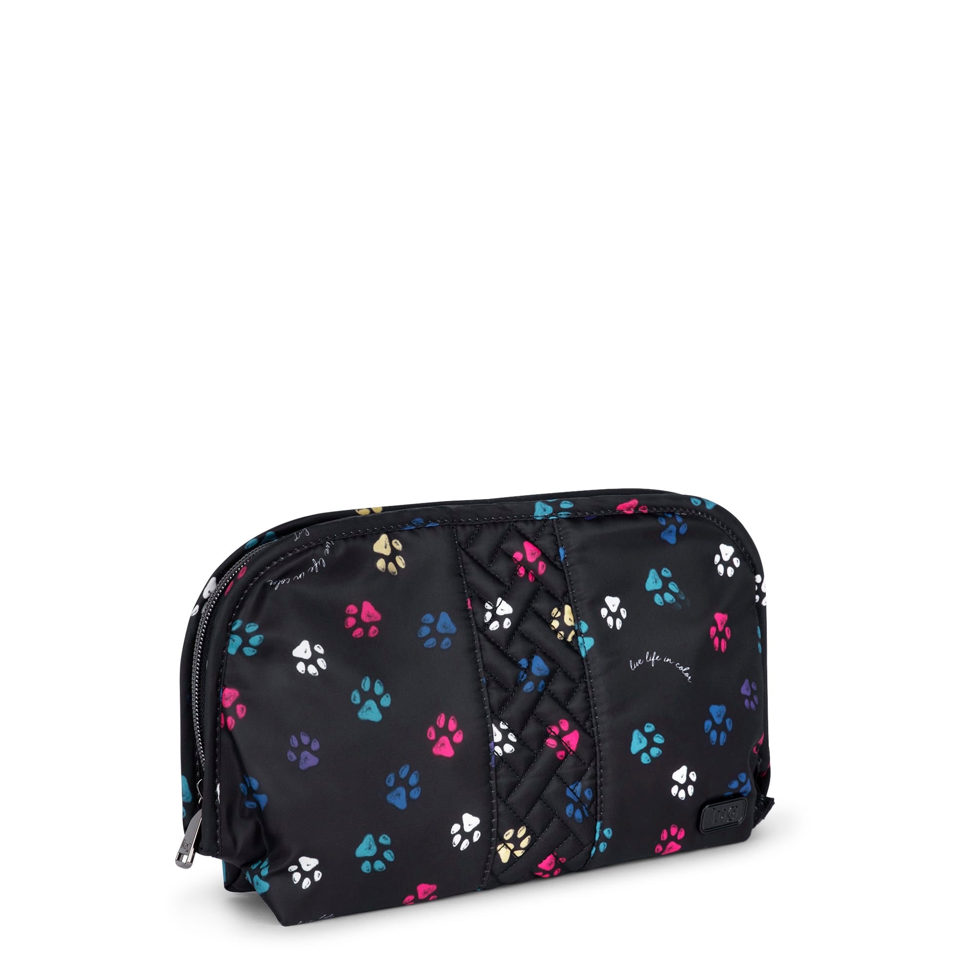 Flash Cosmetic Case - PAWS BLACK - FlashCosmeticCase_PawsBlack_02