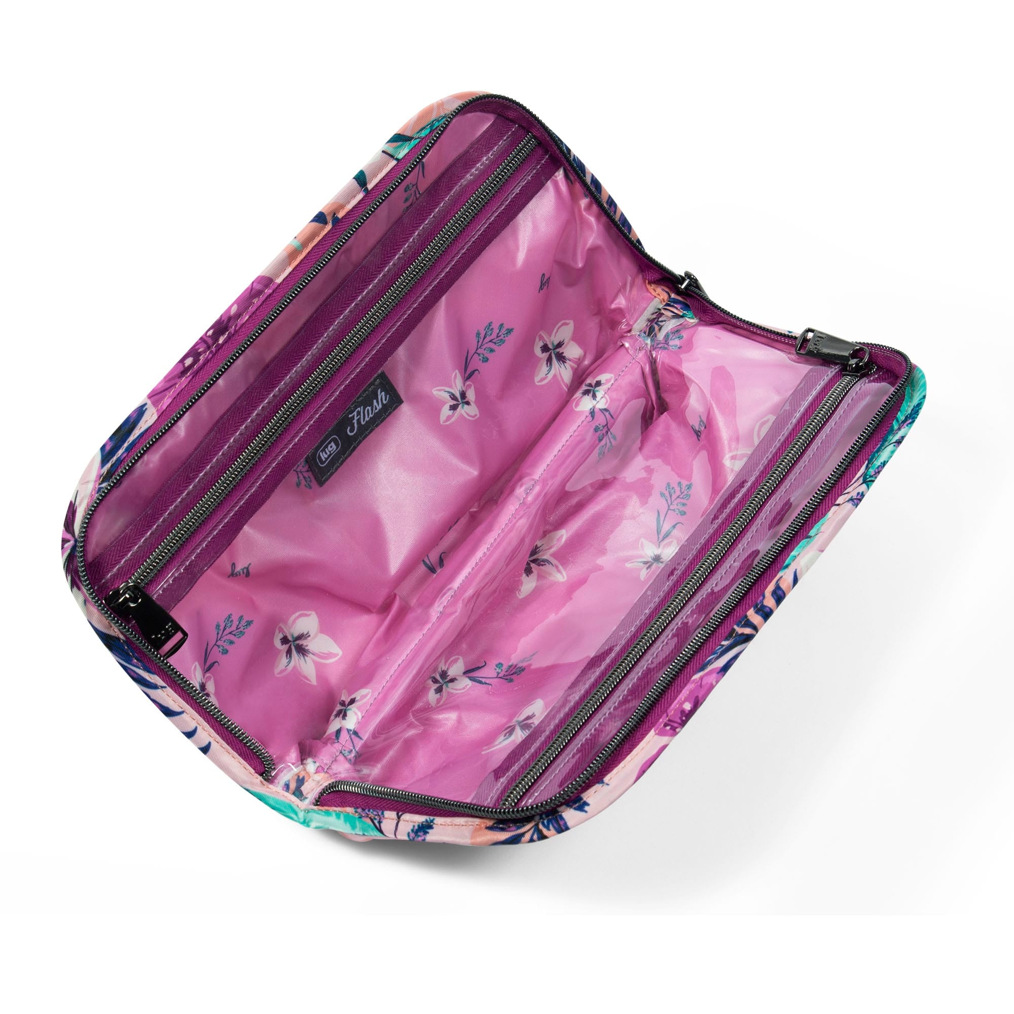 Flash Cosmetic Case - AZALEA PINK - Flash_AzaleaPink_05