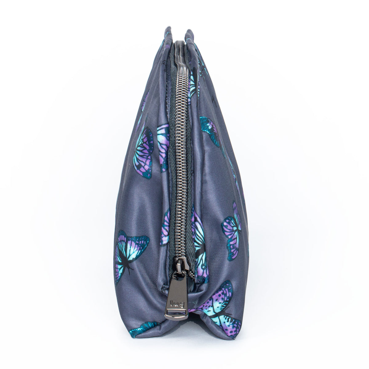 Flash Cosmetic Case - BUTTERFLY GREY - Flash_ButterflyGrey_03