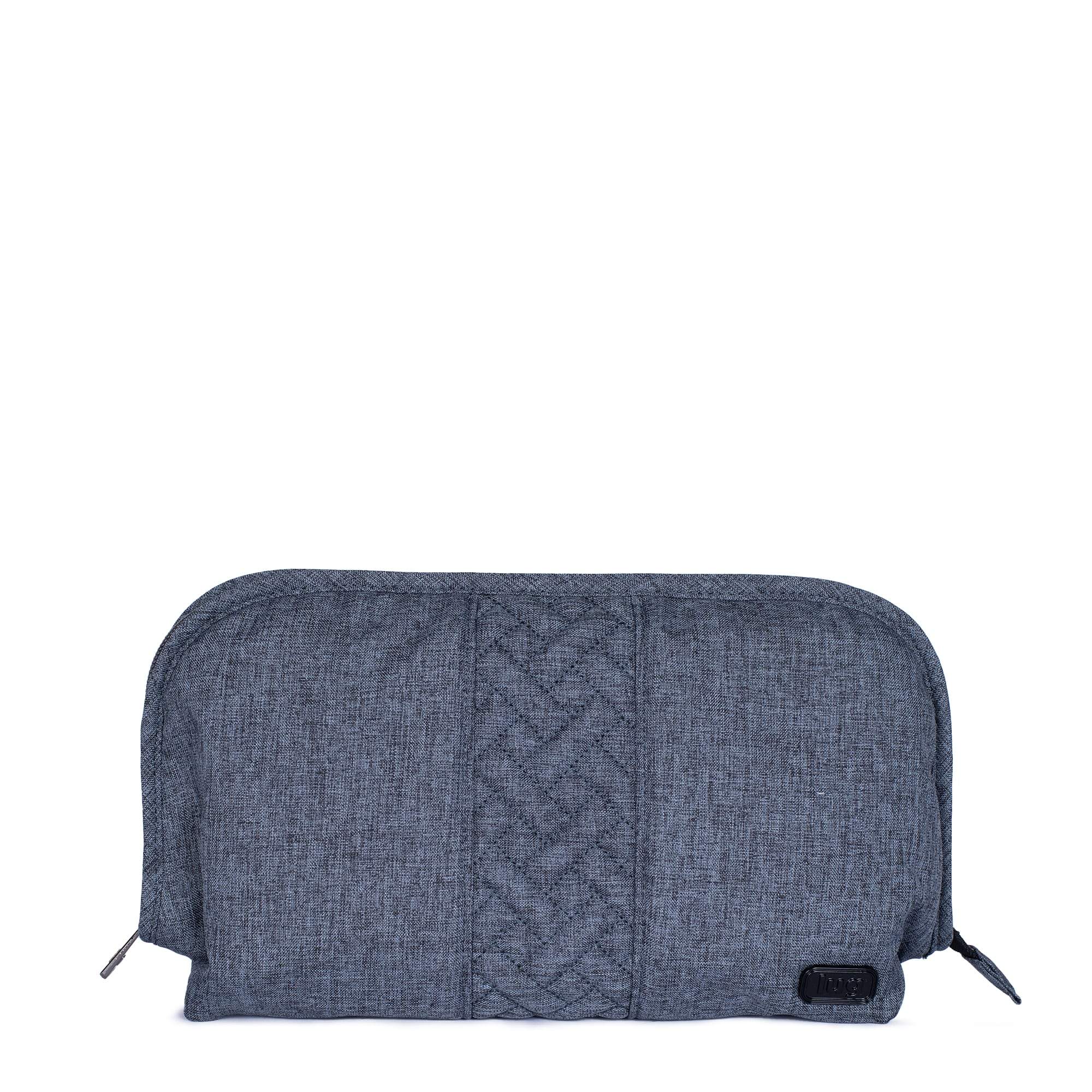Flash Cosmetic Case - HEATHER GREY - Flash_HRGrey_01
