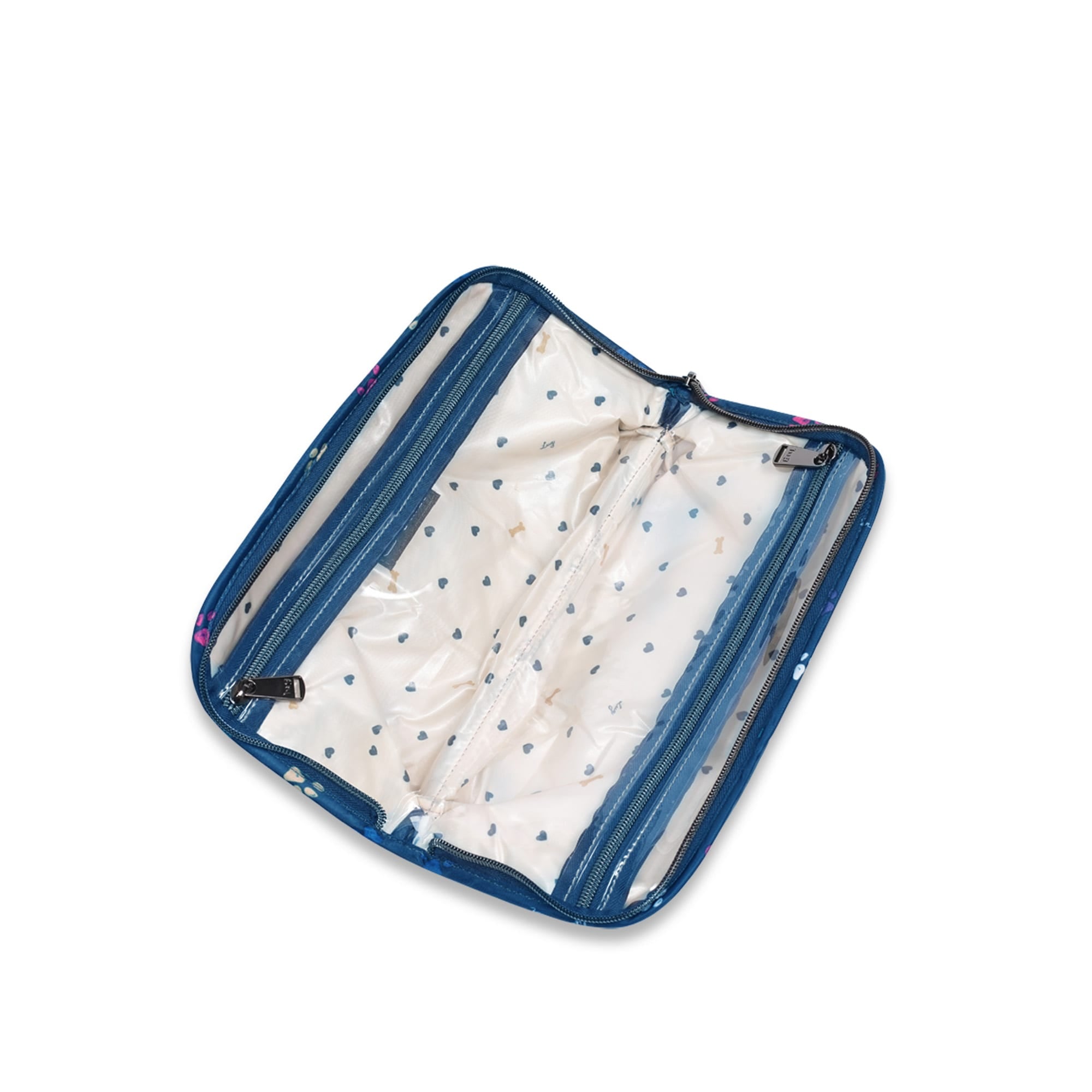 Flash Cosmetic Case - PAWS NAVY - Flash_Paws_Navy_05
