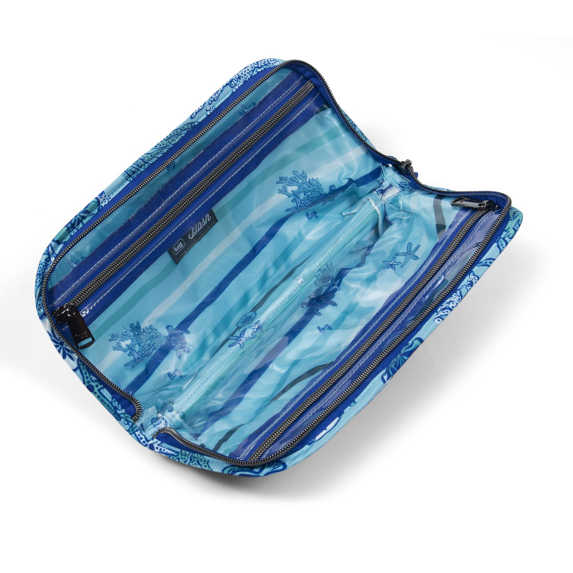 Flash Cosmetic Case - SEALIFE BLUE - Flash_SeaLifeBlue_05