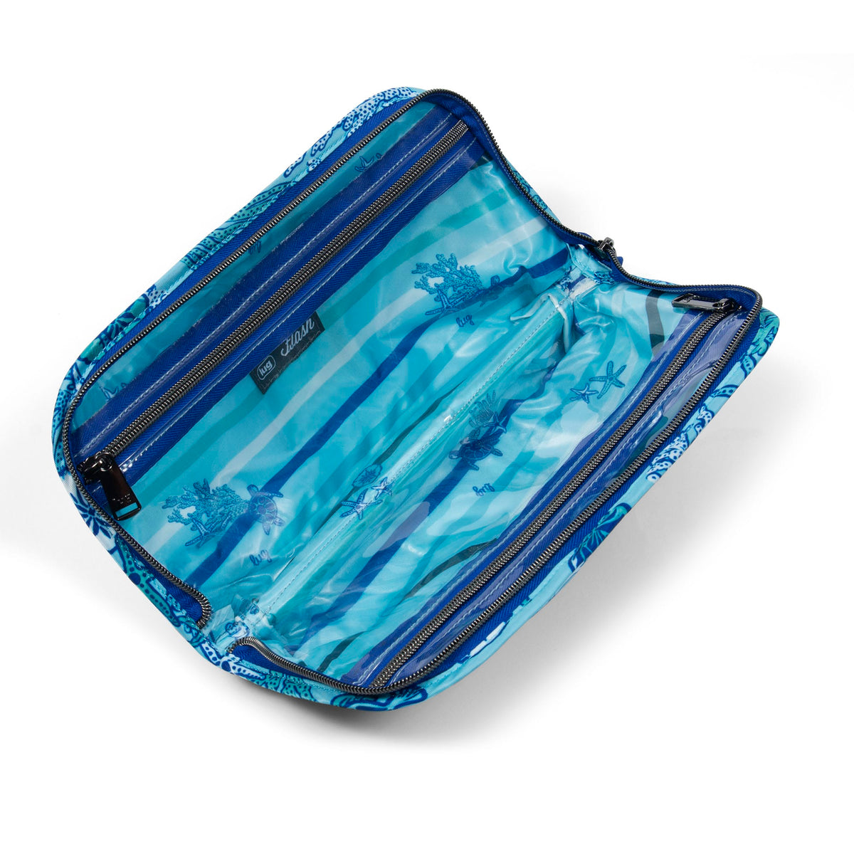 Flash Cosmetic Case - SEALIFE BLUE - Flash_SeaLifeBlue_05
