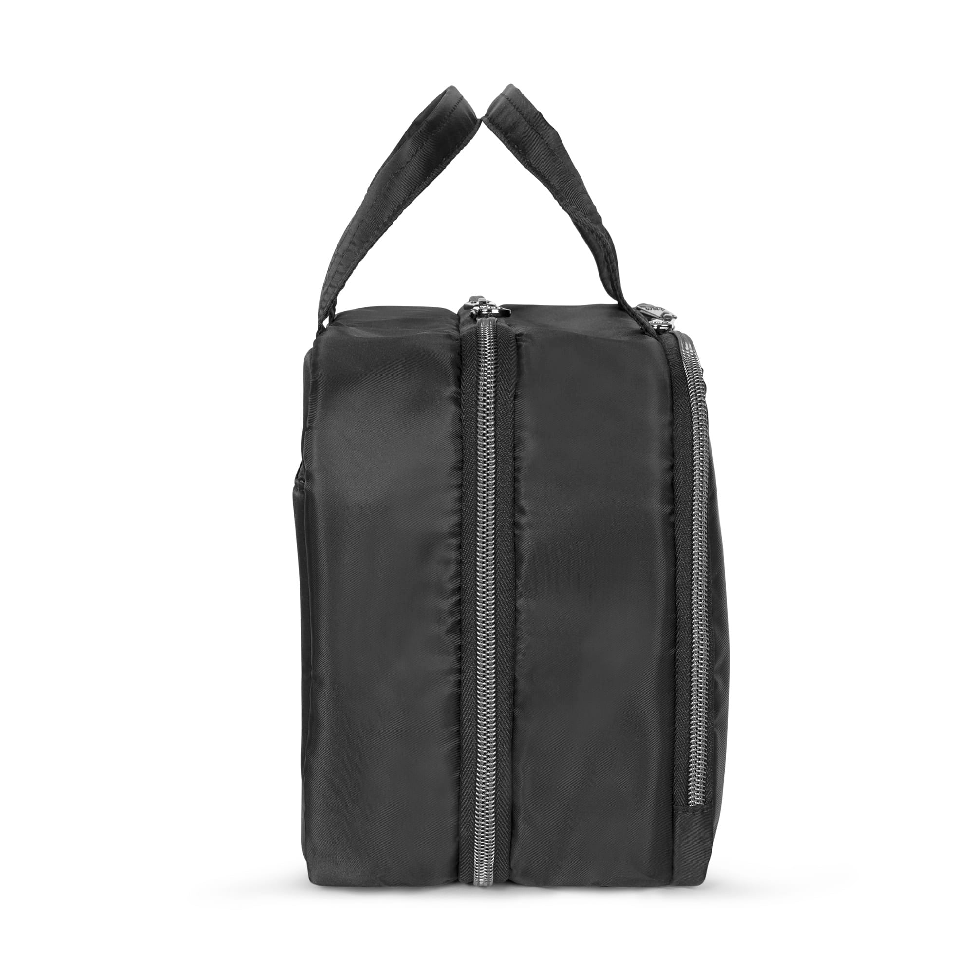 Flatbed Deluxe Cosmetic Case - MIDNIGHT BLACK - Flatbed_Black_03