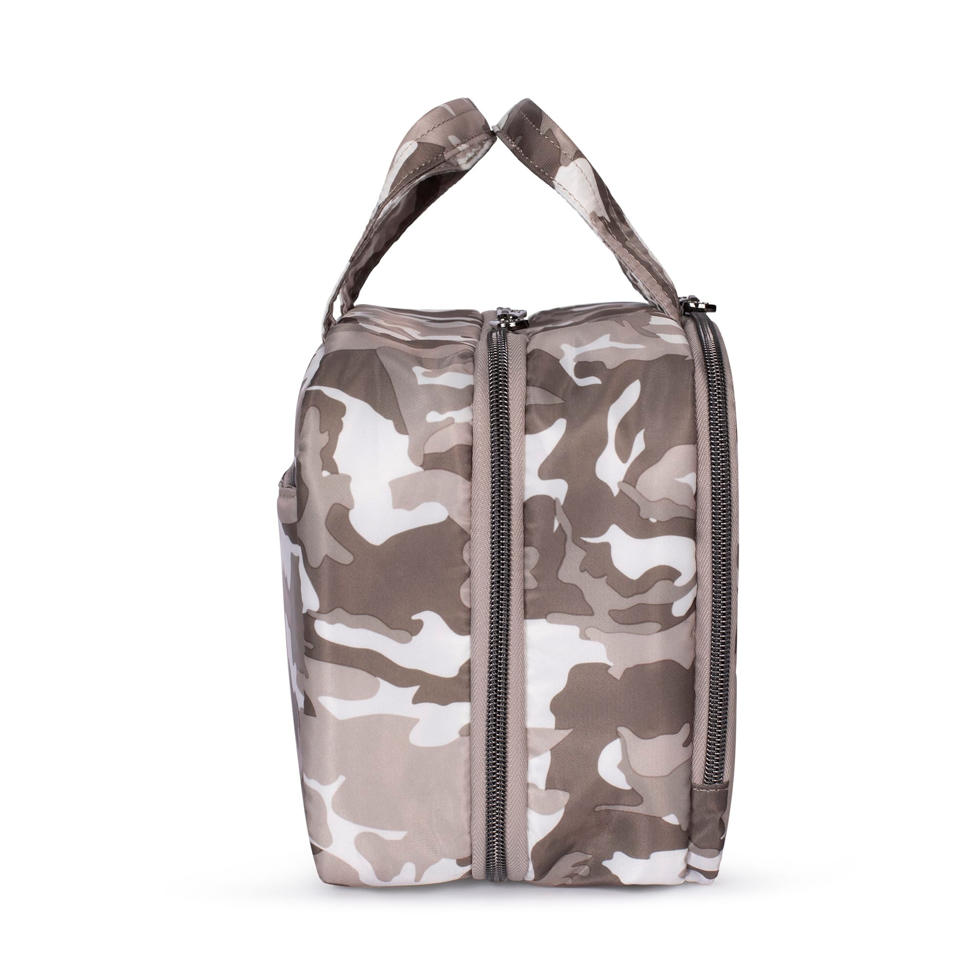 Flatbed Deluxe Cosmetic Case - CAMO TAUPE - Flatbed_CamoTaupe_03