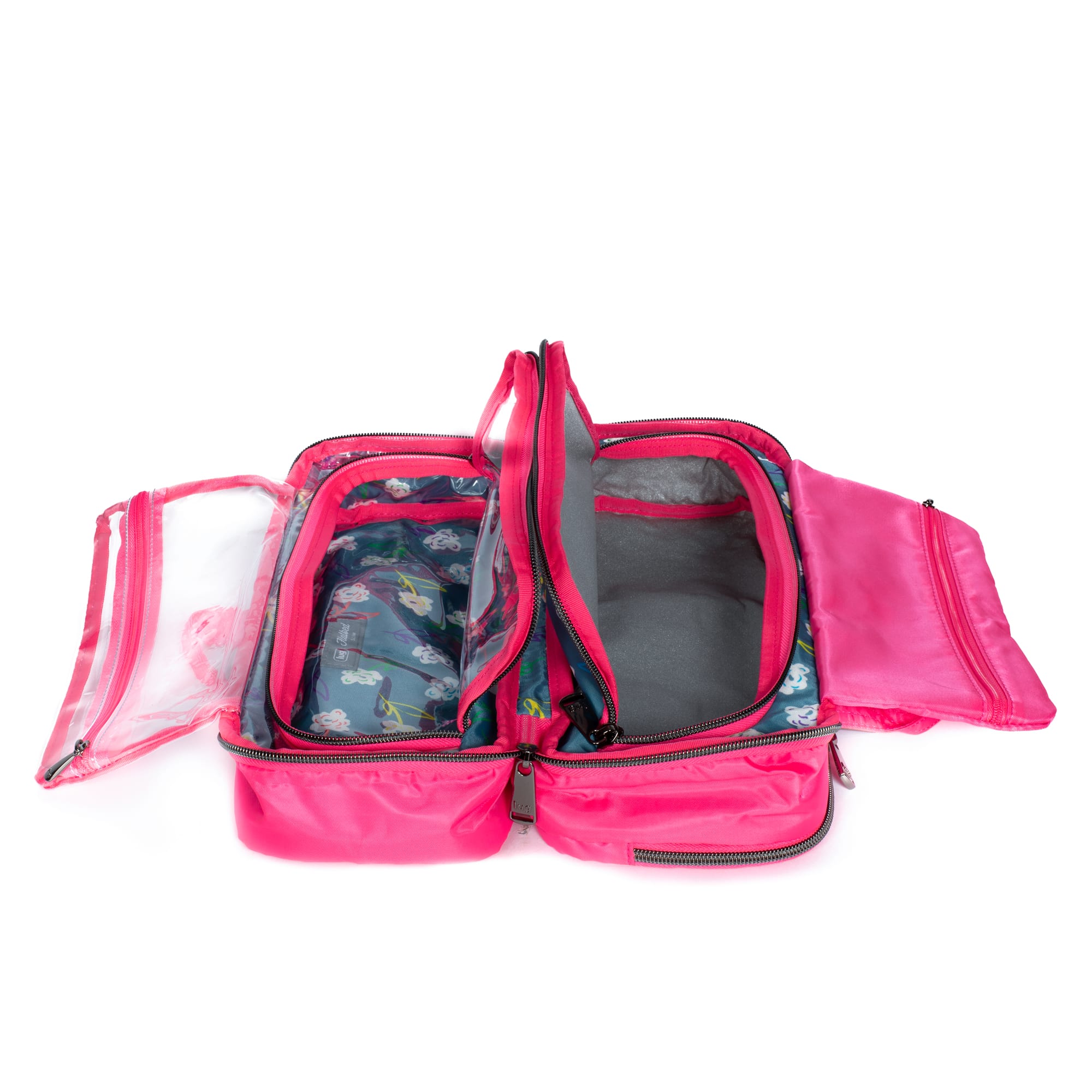 Flatbed Slim Cosmetic Case - MAGENTA - Flatbedslim_Magenta_05