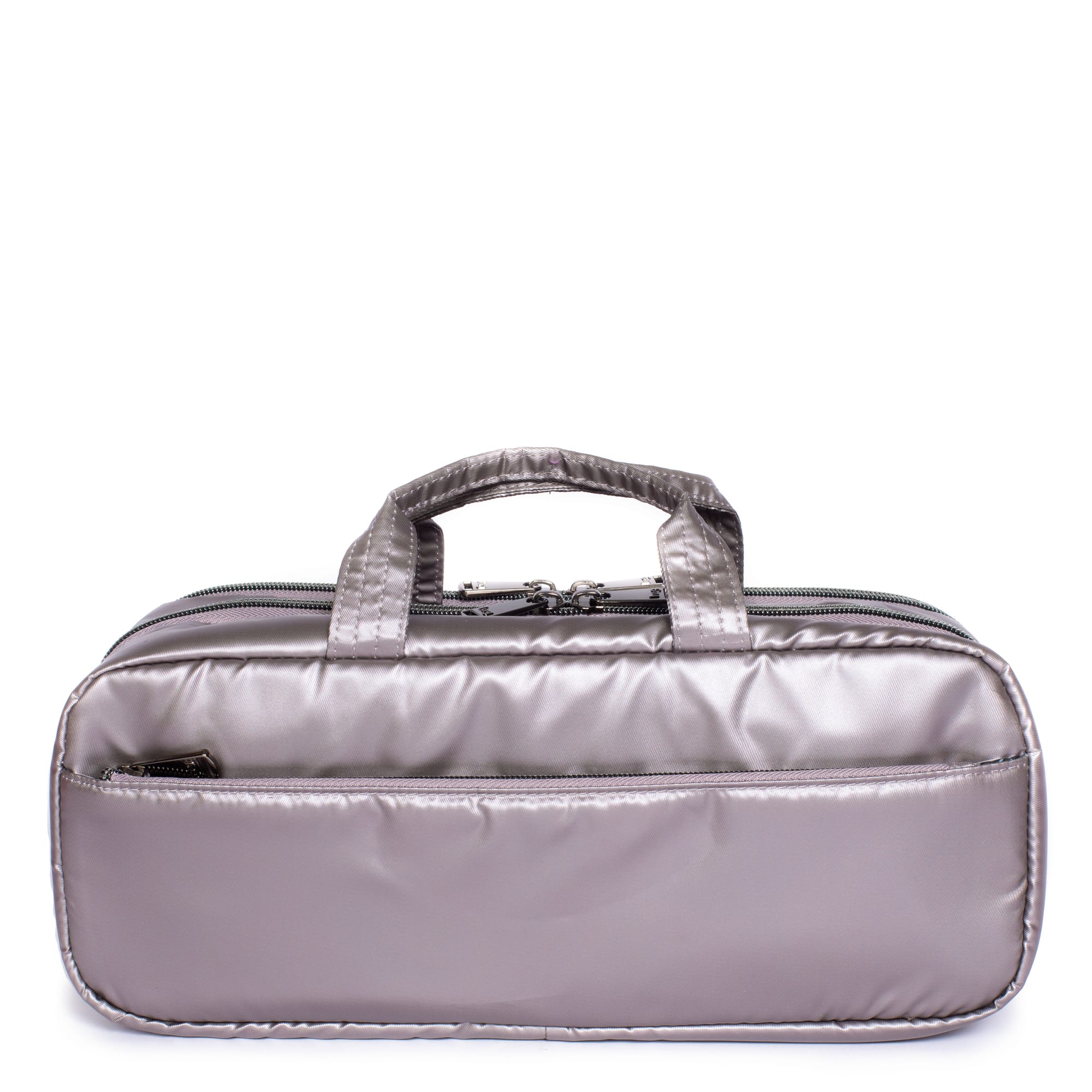 Flatbed Slim Cosmetic Case - METALLIC PEARL - Flatbedslim_MetallicPearl_04