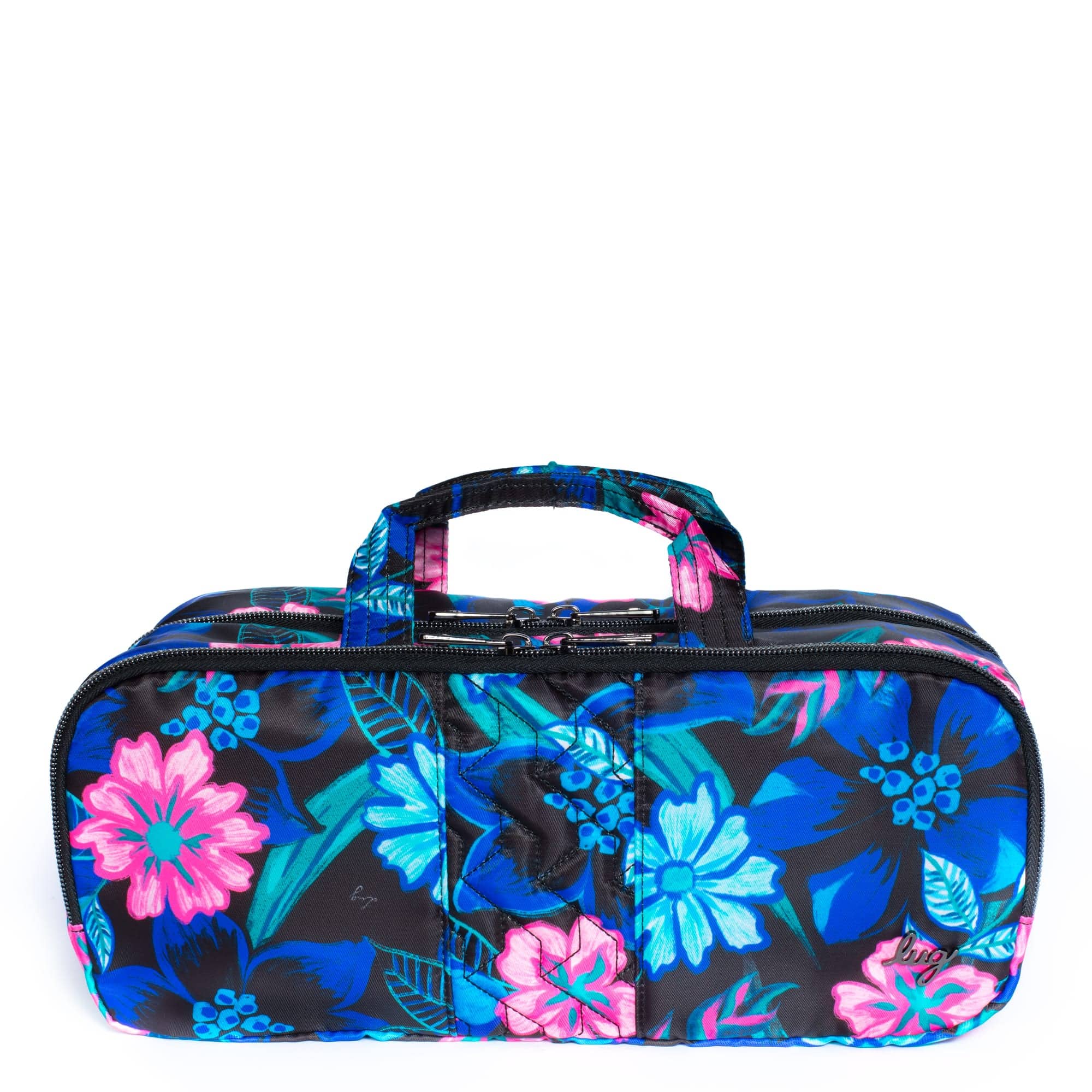 Flatbed Slim Cosmetic Case - RESORT BLACK - Flatbedslim_ResortBlack_01