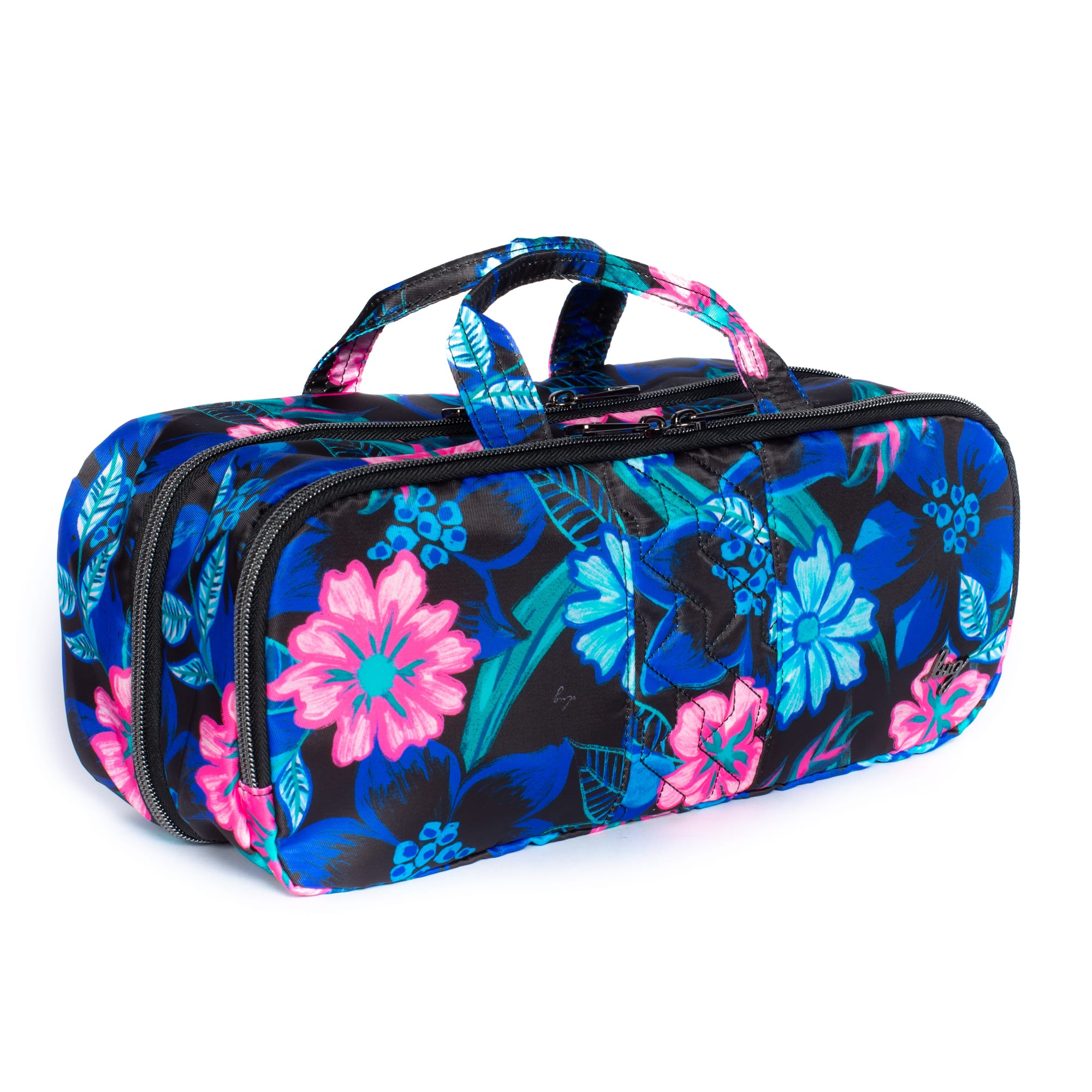 Flatbed Slim Cosmetic Case - RESORT BLACK - Flatbedslim_ResortBlack_02