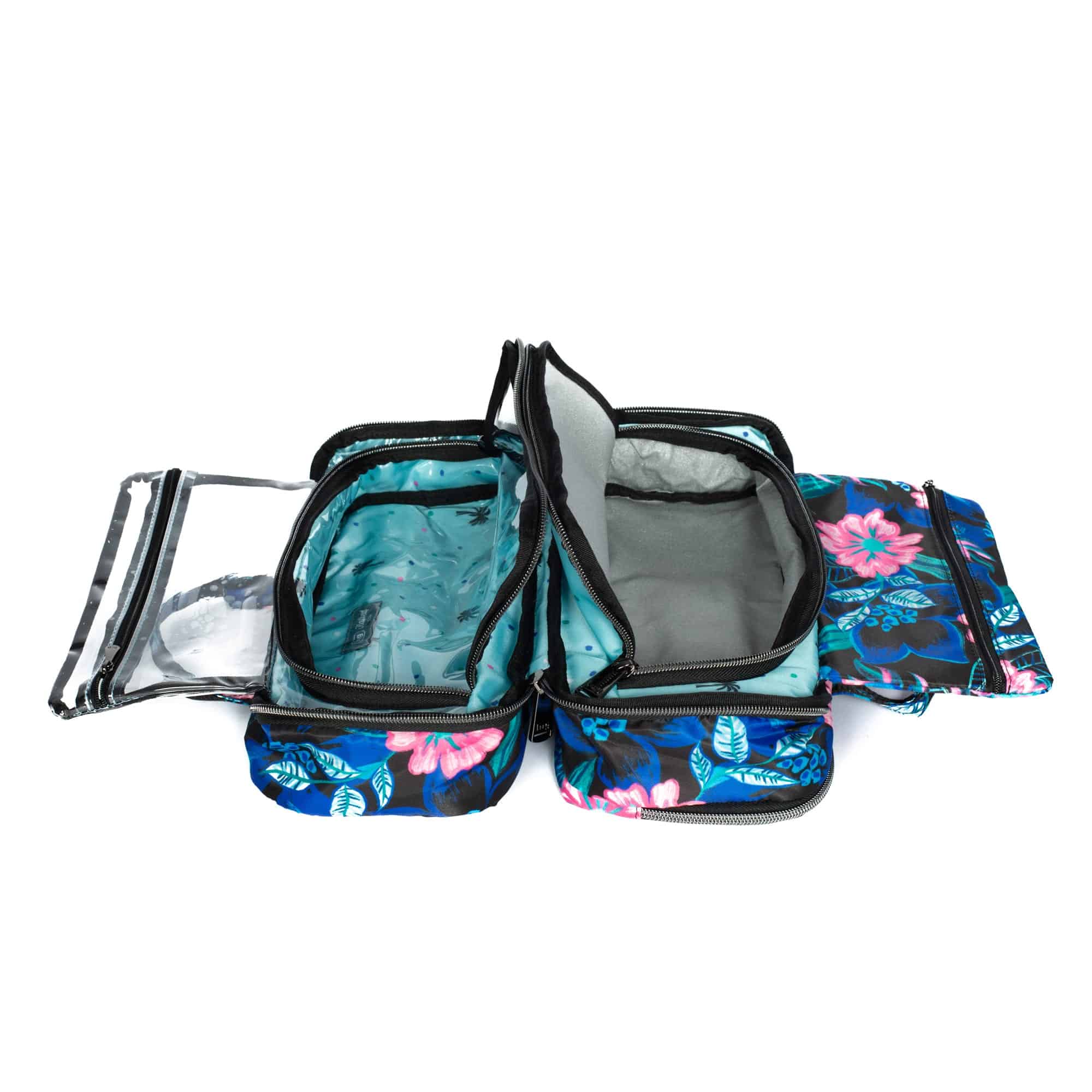 Flatbed Slim Cosmetic Case - RESORT BLACK - Flatbedslim_ResortBlack_05