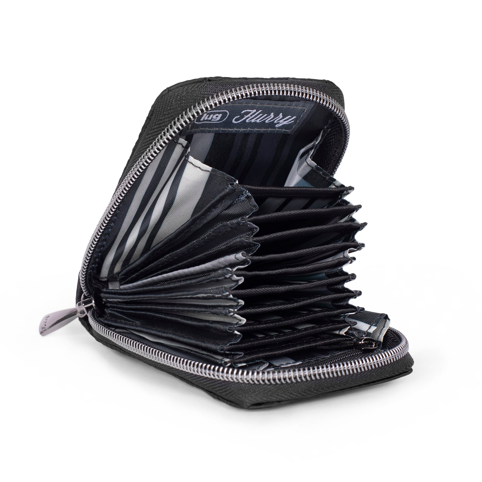 Flurry RFID Wallet - MIDNIGHT BLACK - Flurry_Black_05