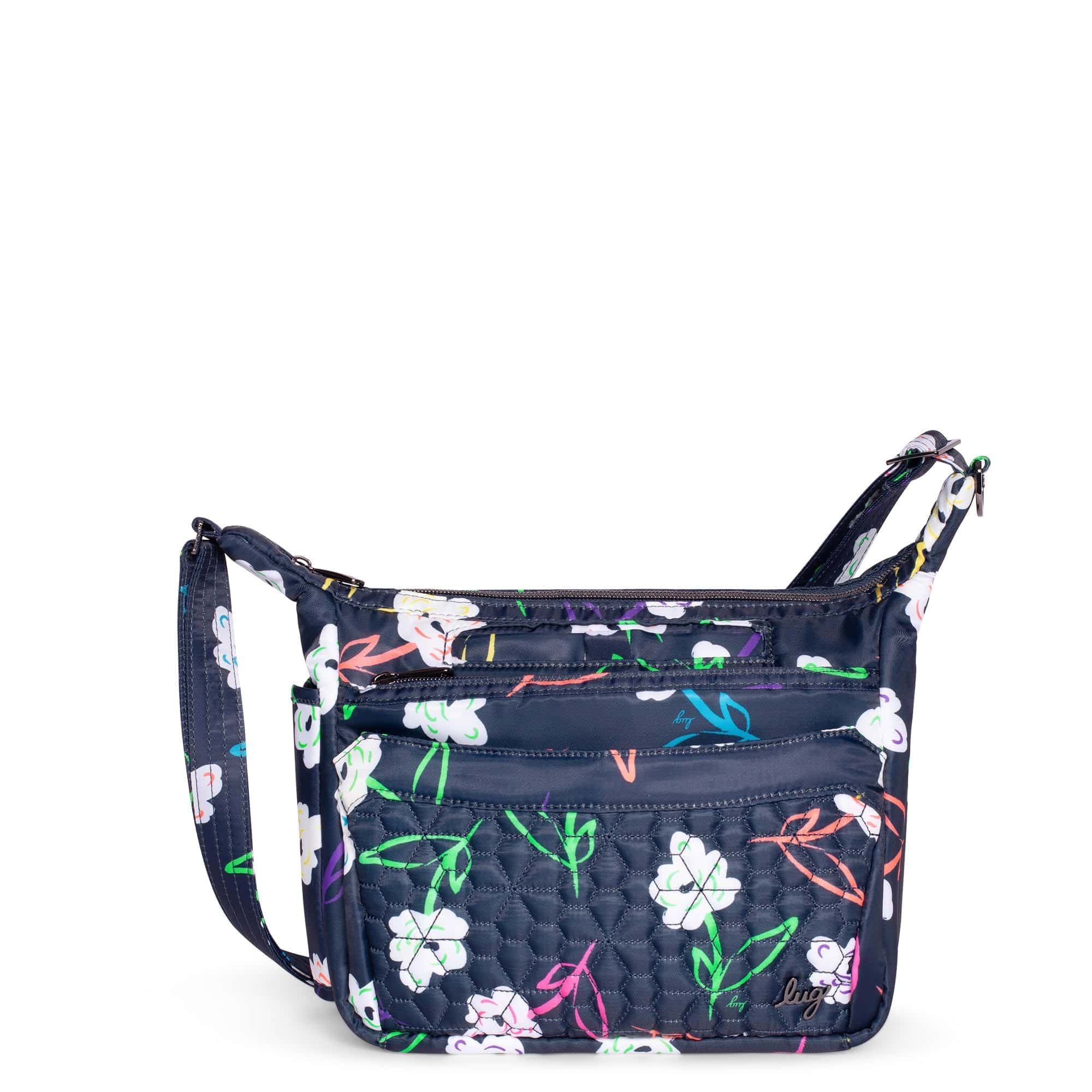 Lug Convertible Crossbody Bag Flutter Camo Taupe
