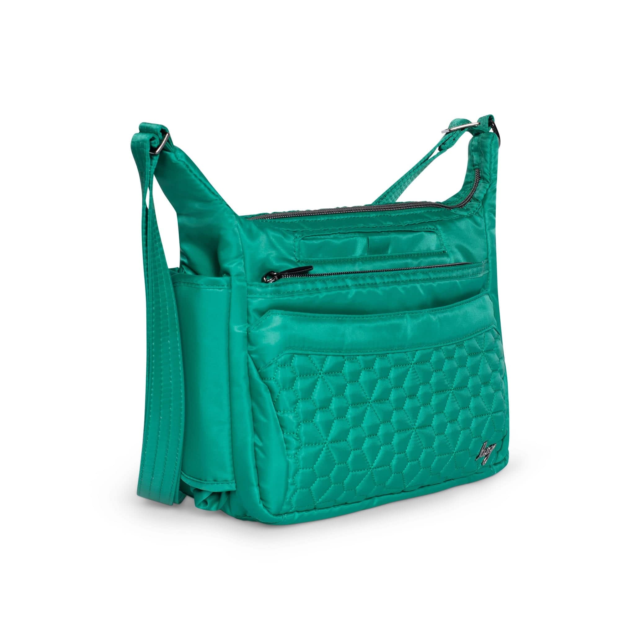 Flutter SE Crossbody Bag - KELLY GREEN - FlutterSE_KellyGreen_02