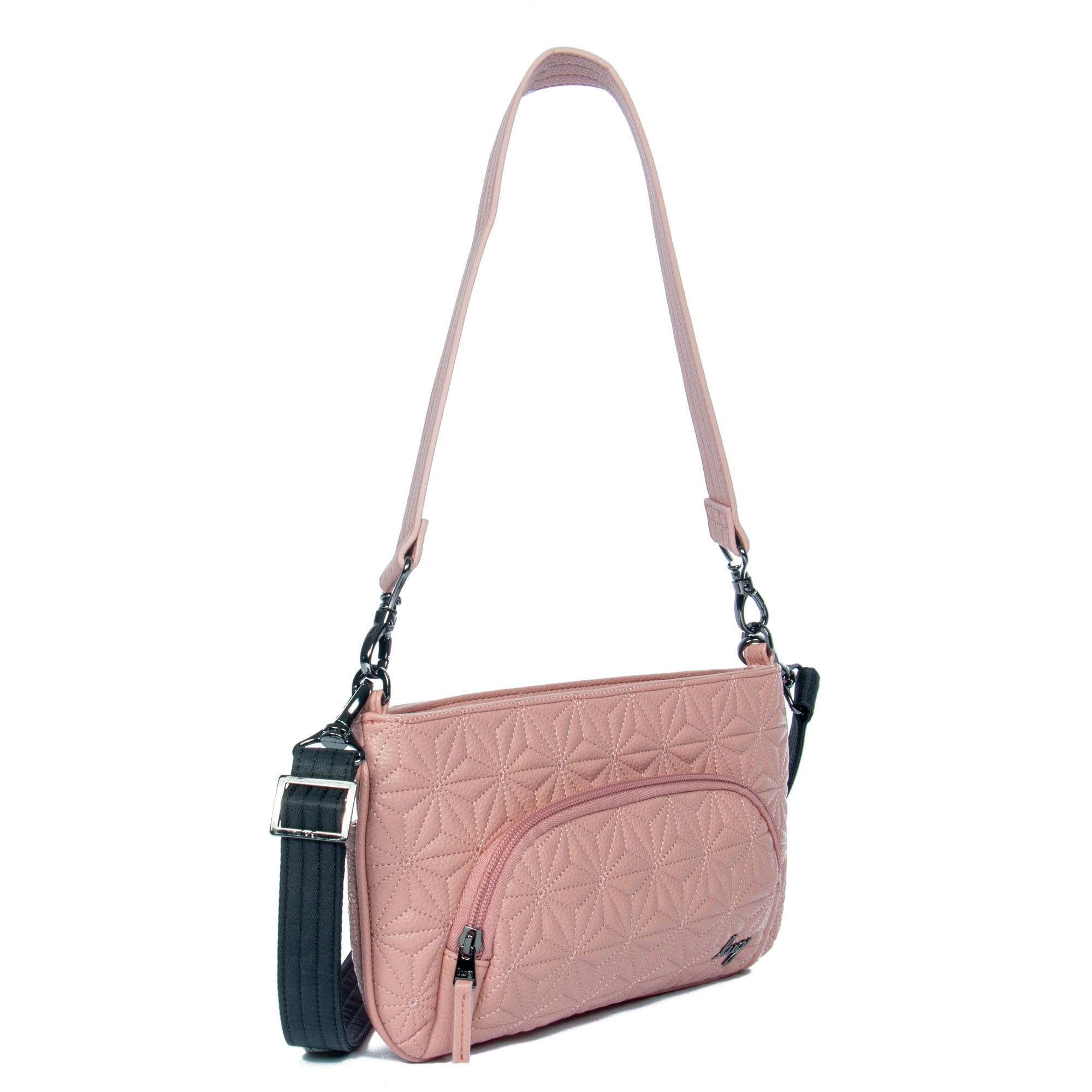 Flyer Classic VL Convertible Crossbody Bag - BLUSH - FlyerVL_Blush_02