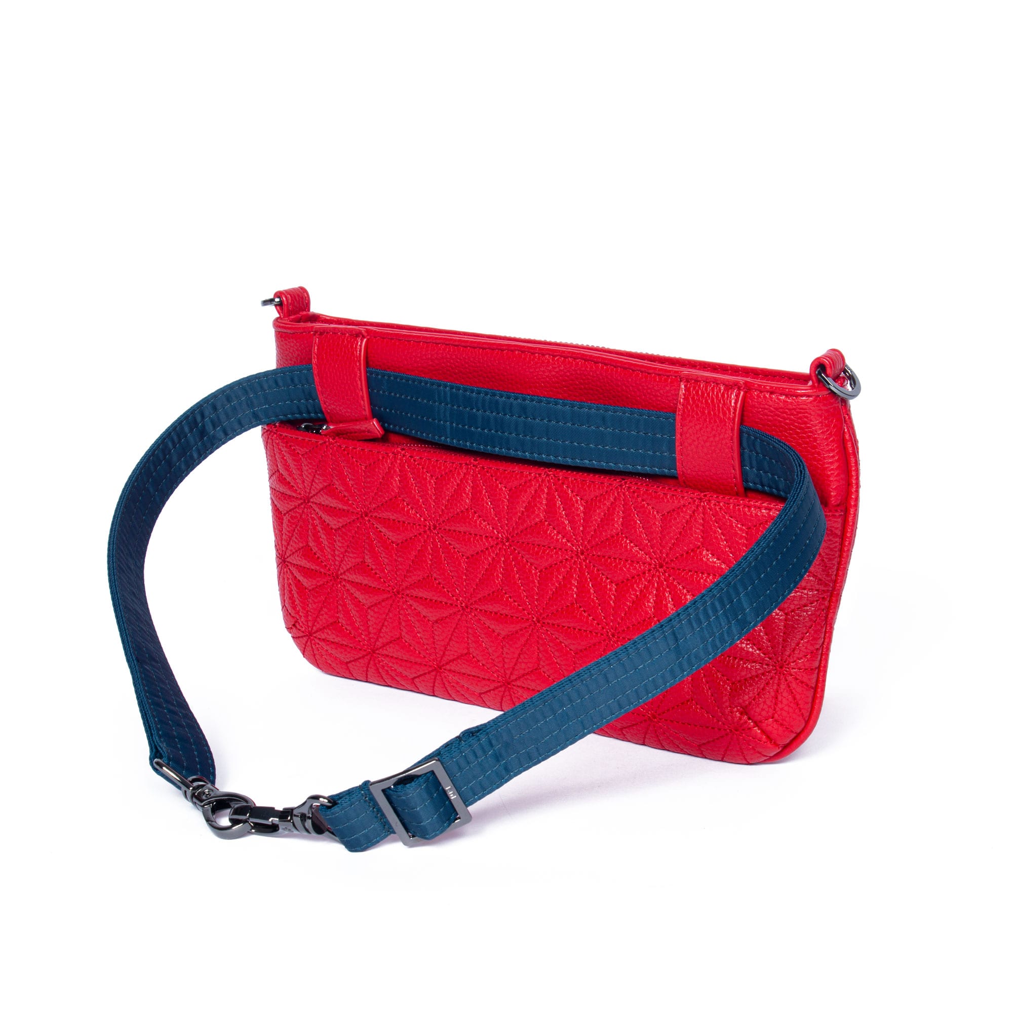Flyer Classic VL Convertible Crossbody Bag - POPPY RED - FlyerVL_Poppy_04