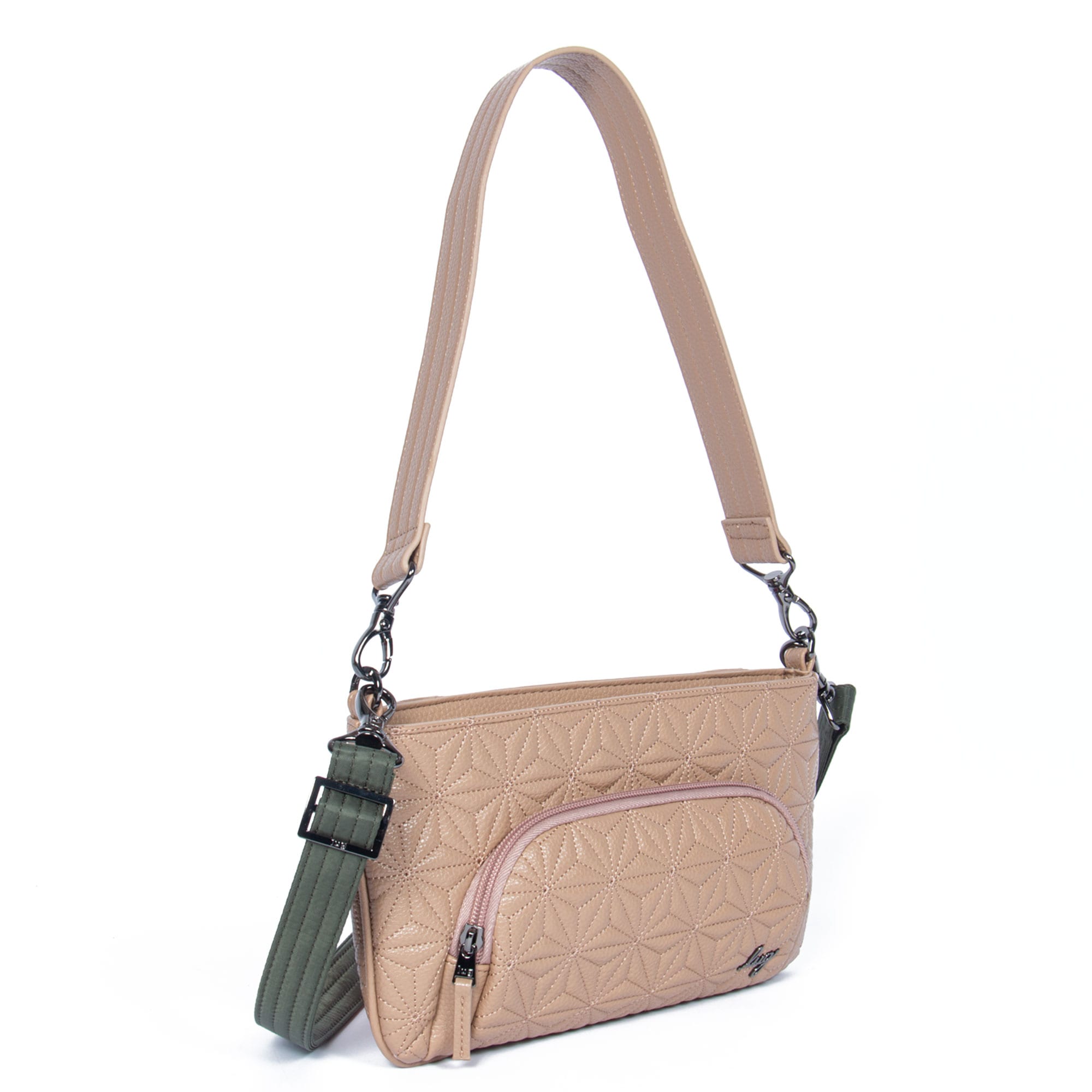Flyer Classic VL Convertible Crossbody Bag - TAN - FlyerVL_Tan_02