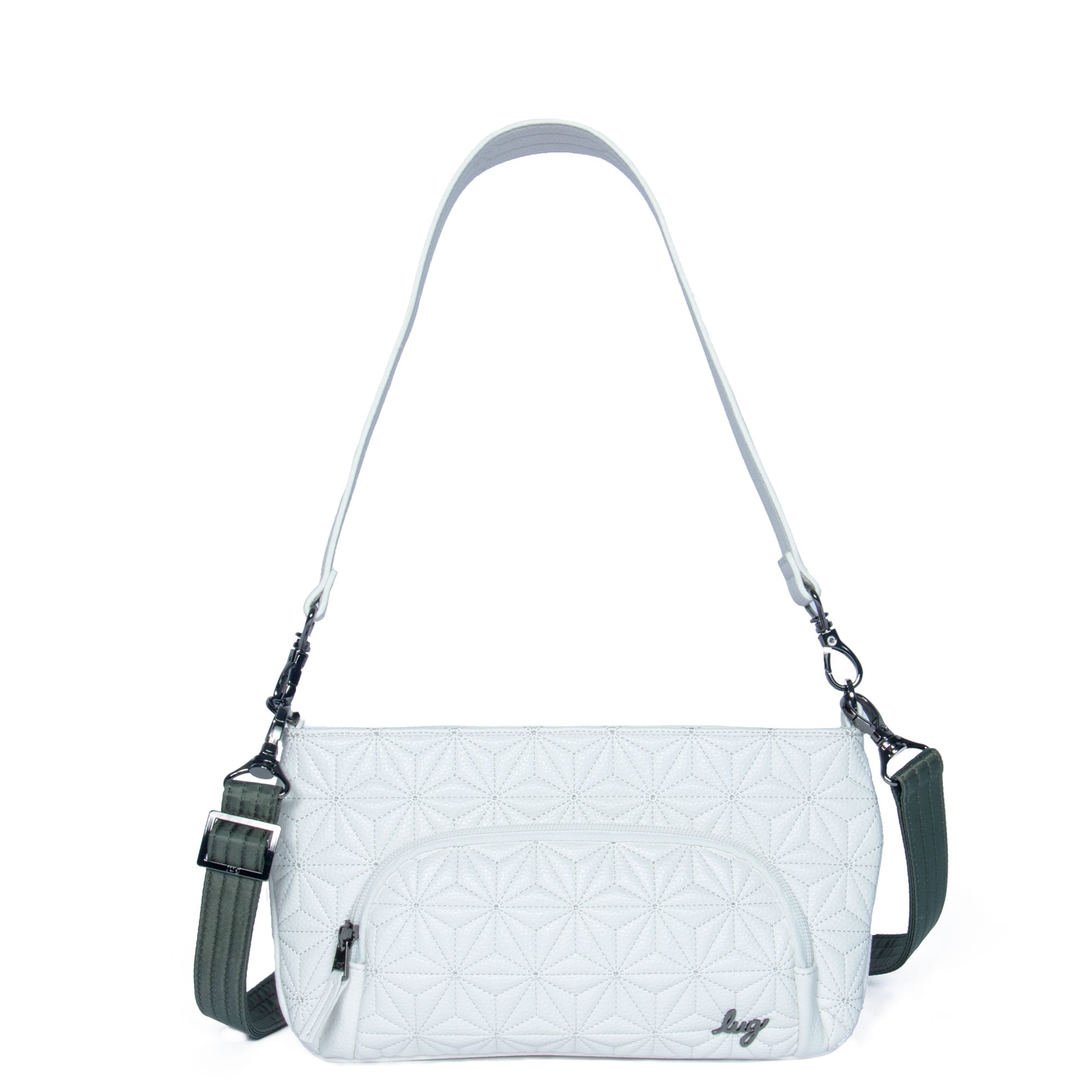 Flyer Classic VL Convertible Crossbody Bag - WHITE - FlyerVL_White_01
