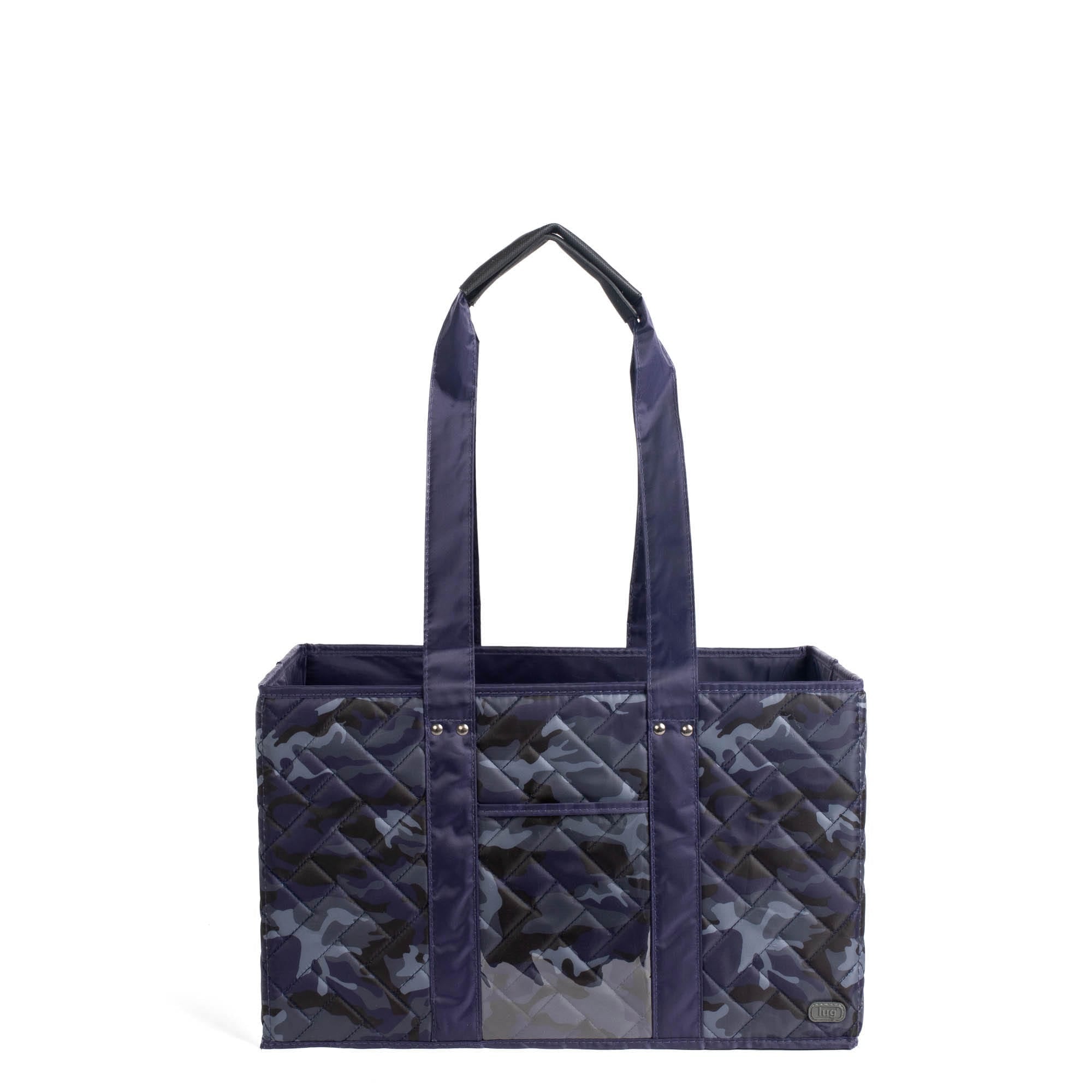 Gallop Collapsible Carry-All Tote - CAMO NAVY - GallopToteBag_CamoNavy_01