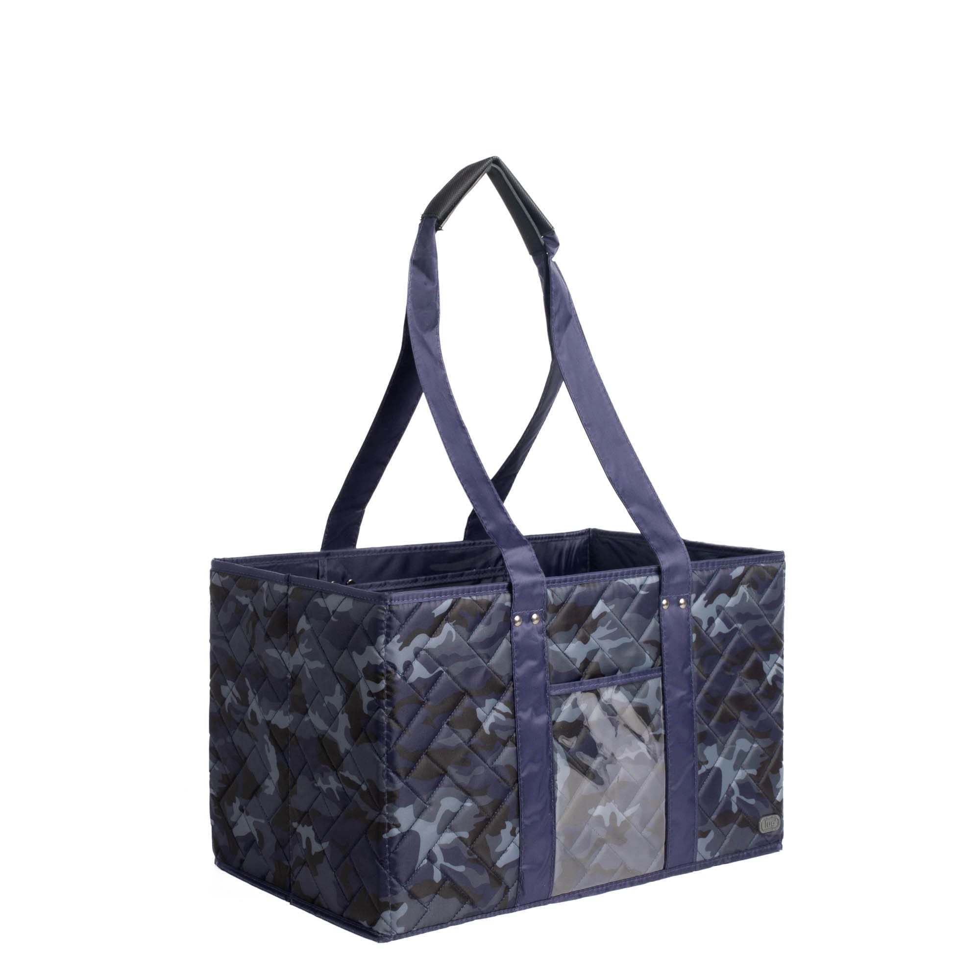 Gallop Collapsible Carry-All Tote - CAMO NAVY - GallopToteBag_CamoNavy_02