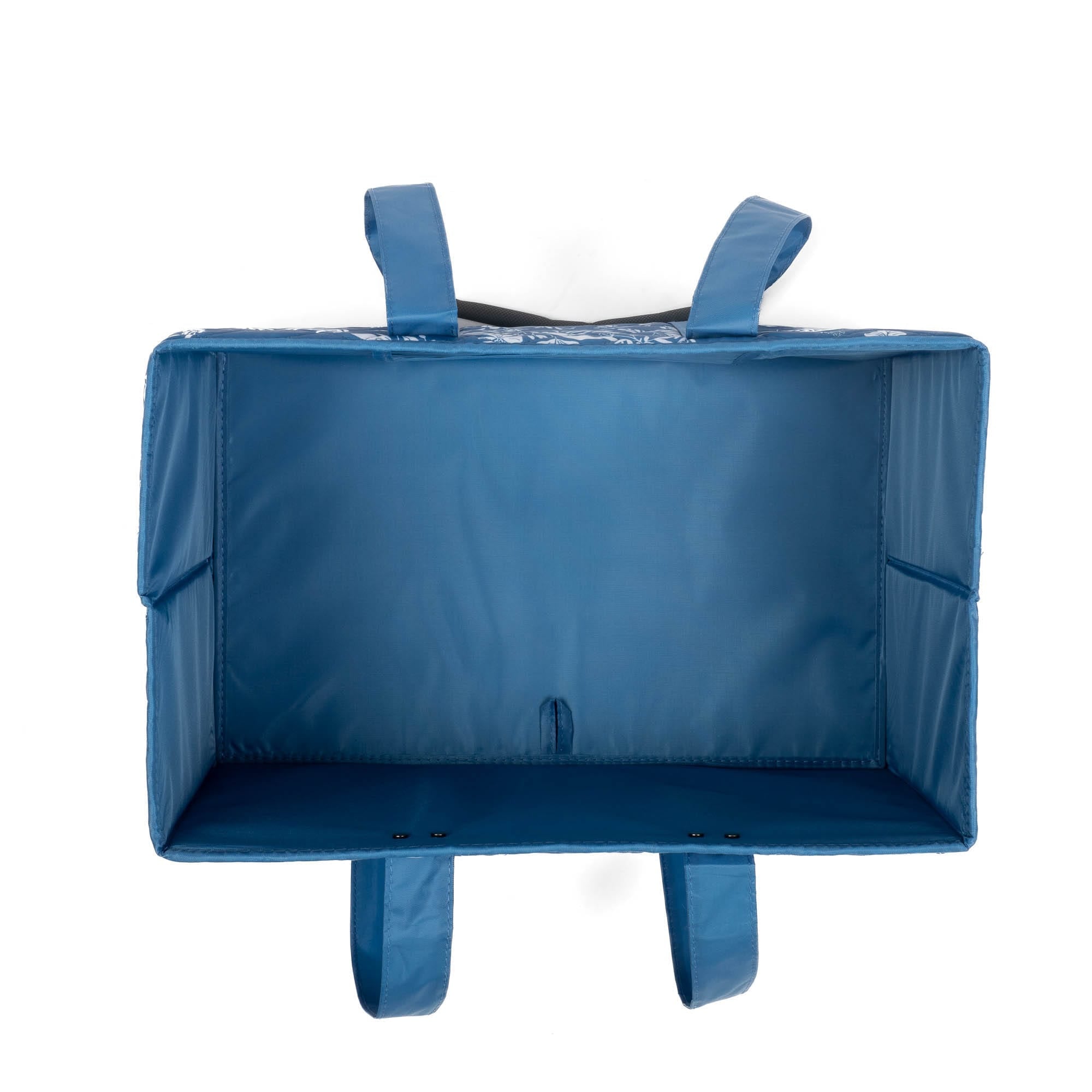 Gallop Collapsible Carry-All Tote - FLOURISH BLUE - GallopToteBag_FlourishBlue_05