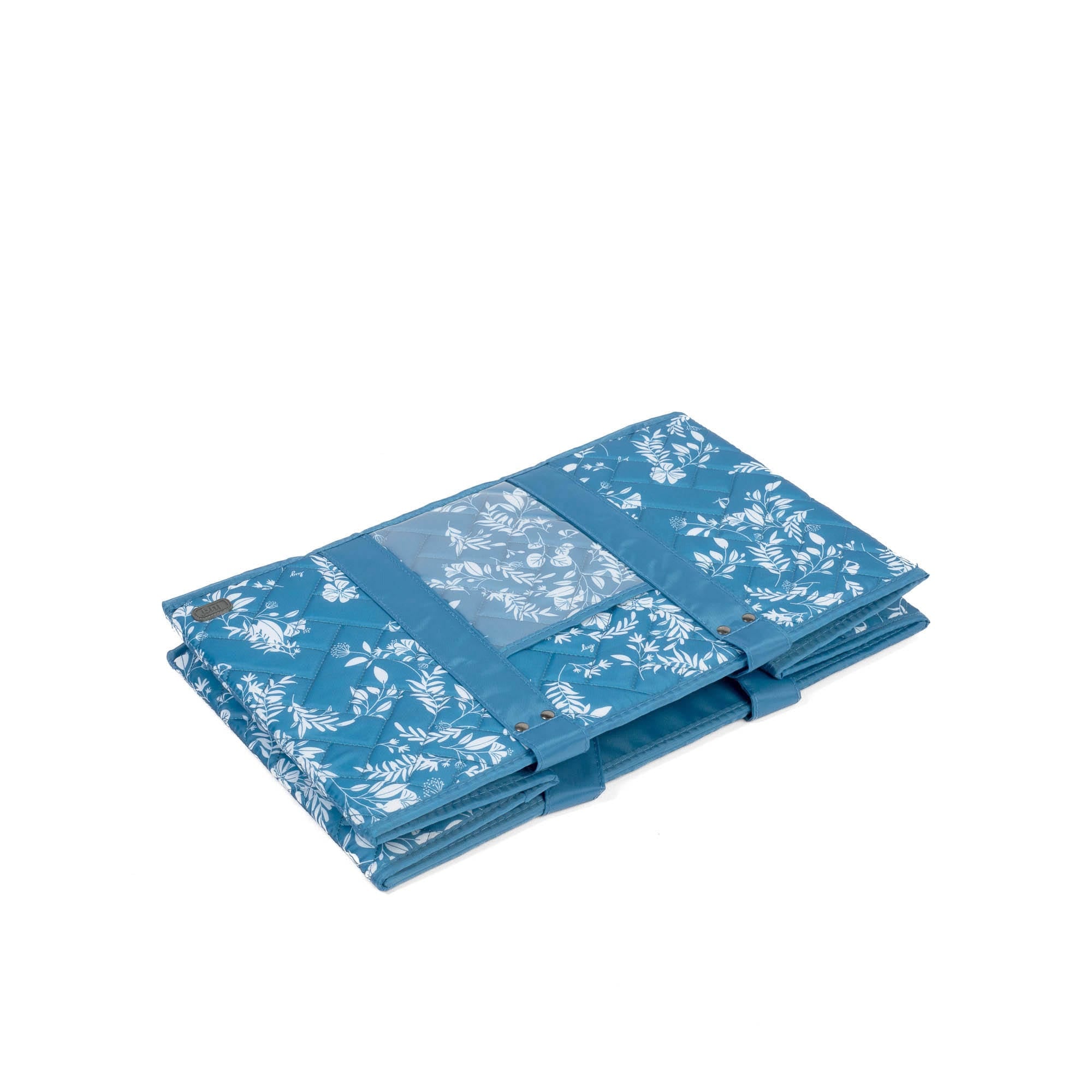 Gallop Collapsible Carry-All Tote - FLOURISH BLUE - GallopToteBag_FlourishBlue_06