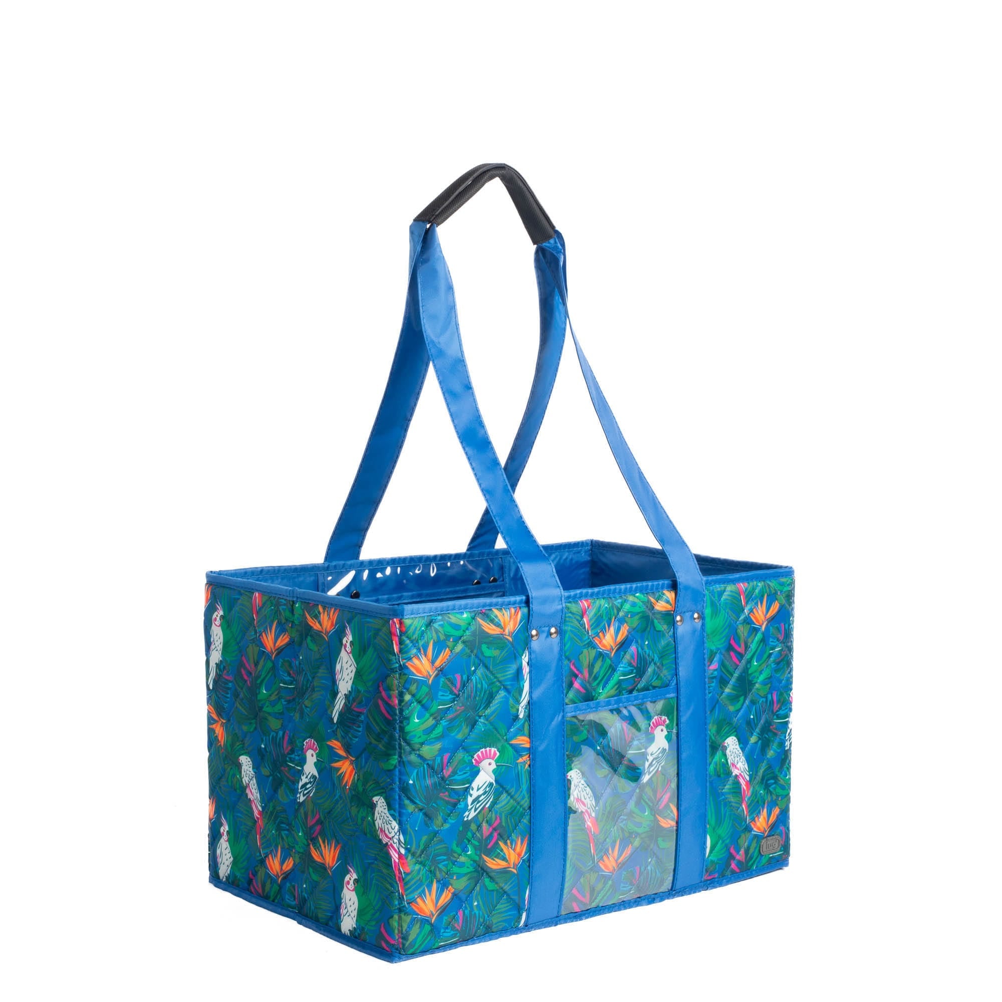 Gallop Collapsible Carry-All Tote - TROPICAL BIRDS - GallopToteBag_TropicalBirds_02