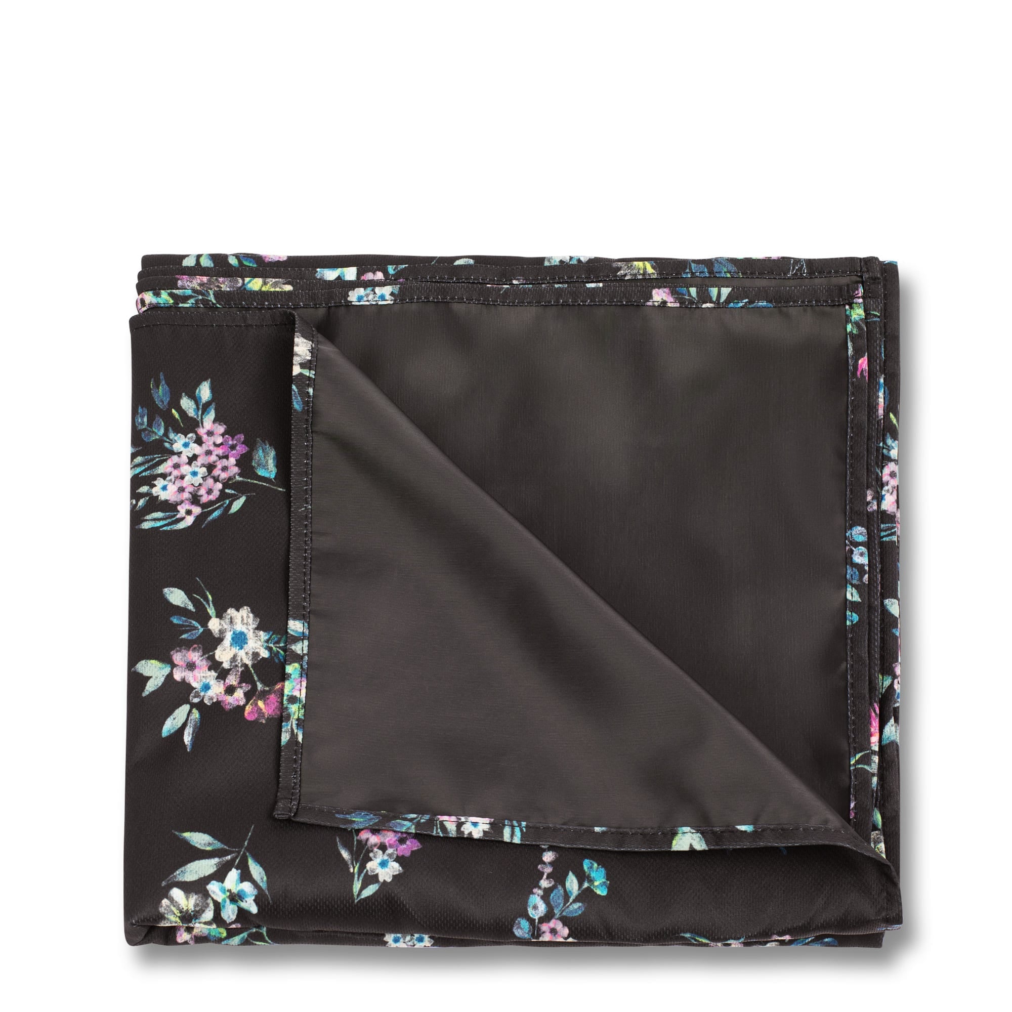 Gather Picnic Blanket - BOUQUET BLACK - Gather_BouquetBlack_01