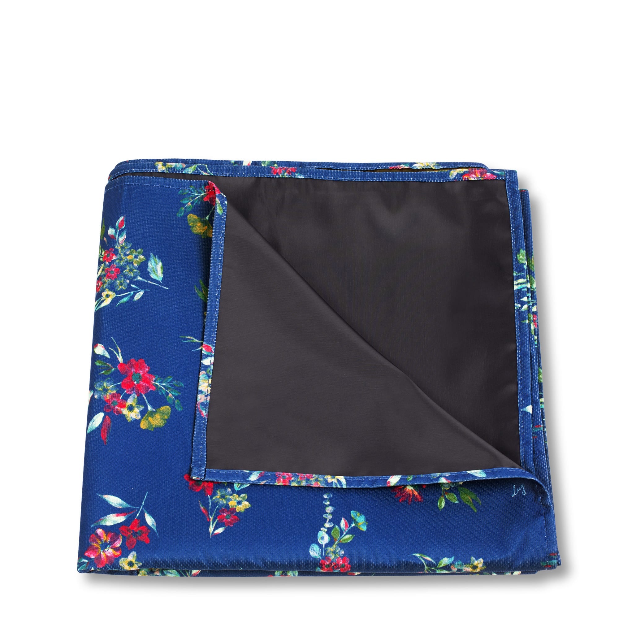 Gather Picnic Blanket - BOUQUET BLUE - Gather_BouquetBlue_01