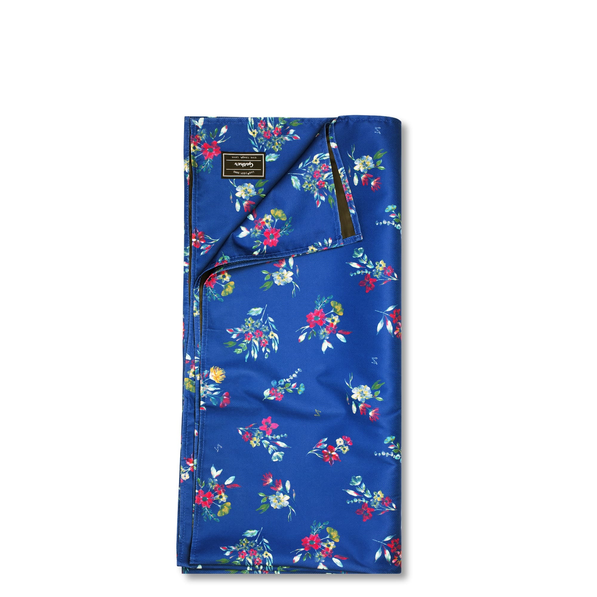 Gather Picnic Blanket - BOUQUET BLUE - Gather_BouquetBlue_04
