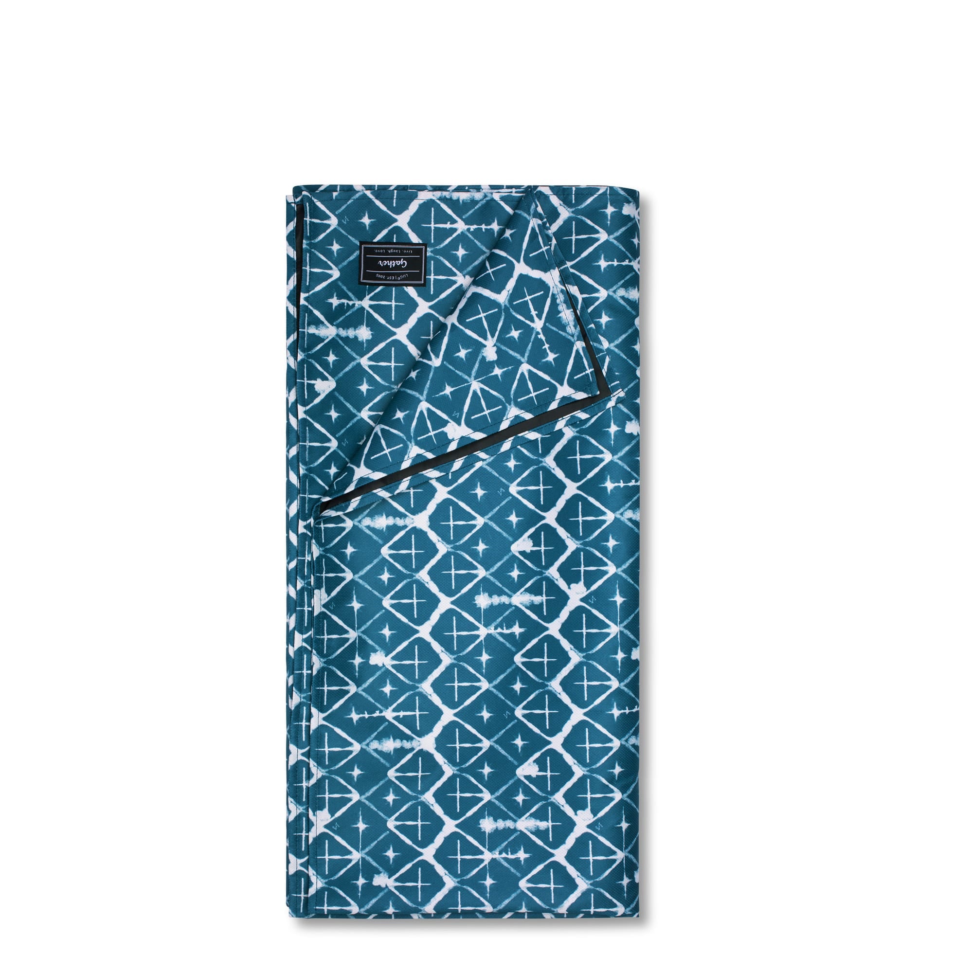 Gather Picnic Blanket - DIAMOND NAVY - Gather_DiamondNavy_04