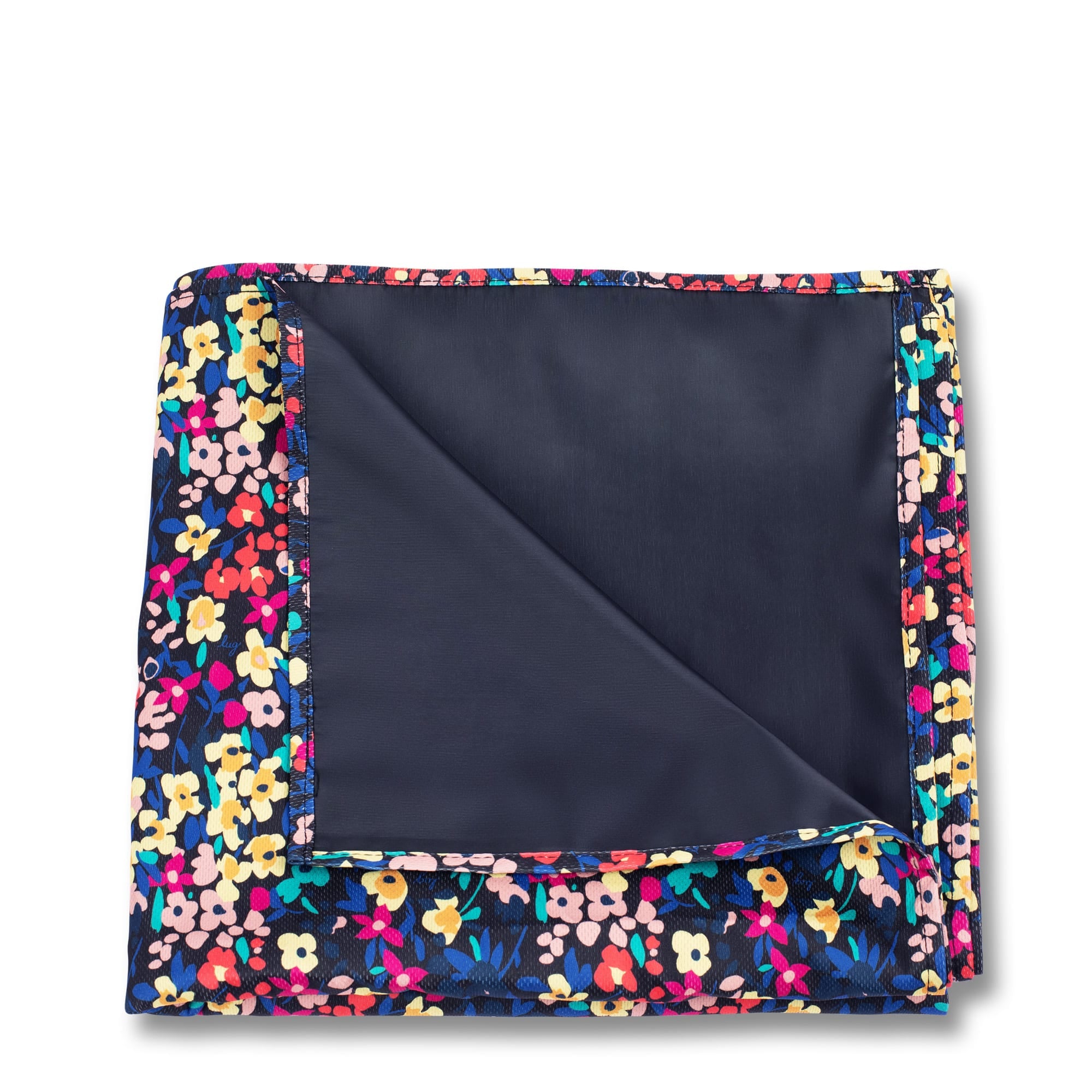 Gather Picnic Blanket - WILDFLOWER BLACK - Gather_WildflowerBlack_01