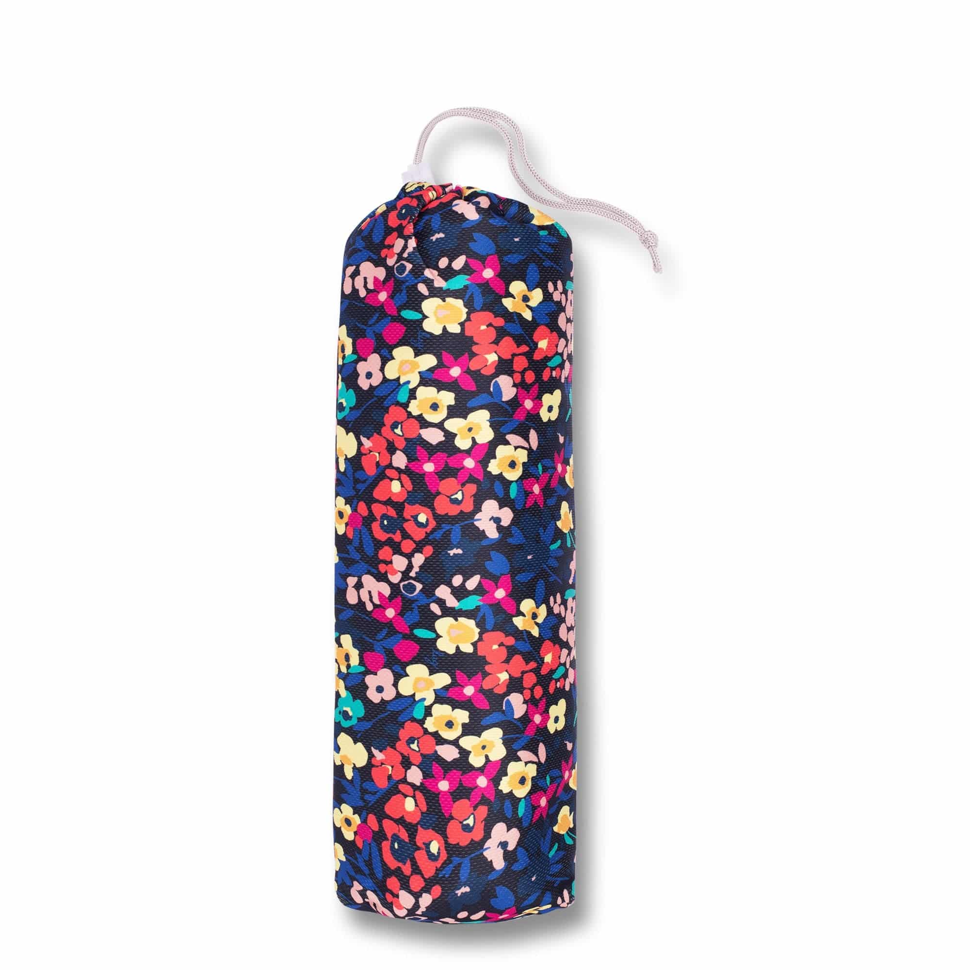 Gather Picnic Blanket - WILDFLOWER BLACK - Gather_WildflowerBlack_03