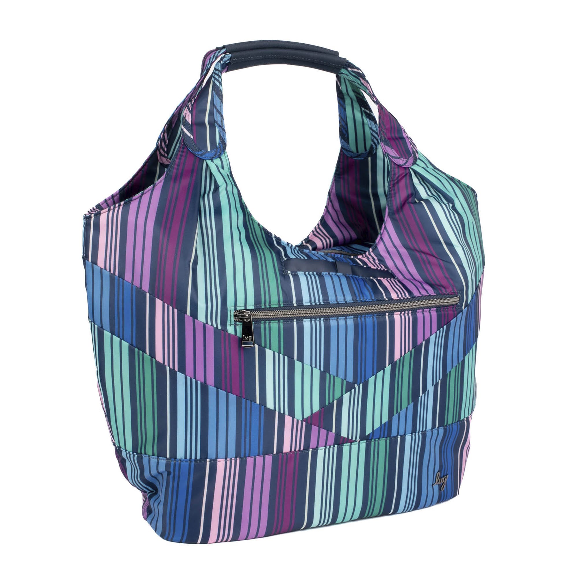 Gondola SE Tote Bag - LOVE STRIPE MULTI - GondolaSE_LoveStripeMulti_02