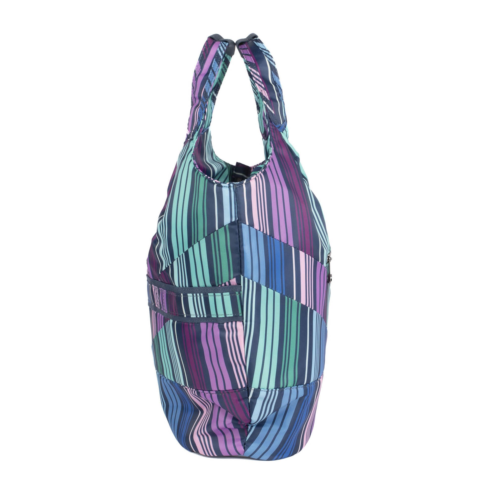 Gondola SE Tote Bag - LOVE STRIPE MULTI - GondolaSE_LoveStripeMulti_03