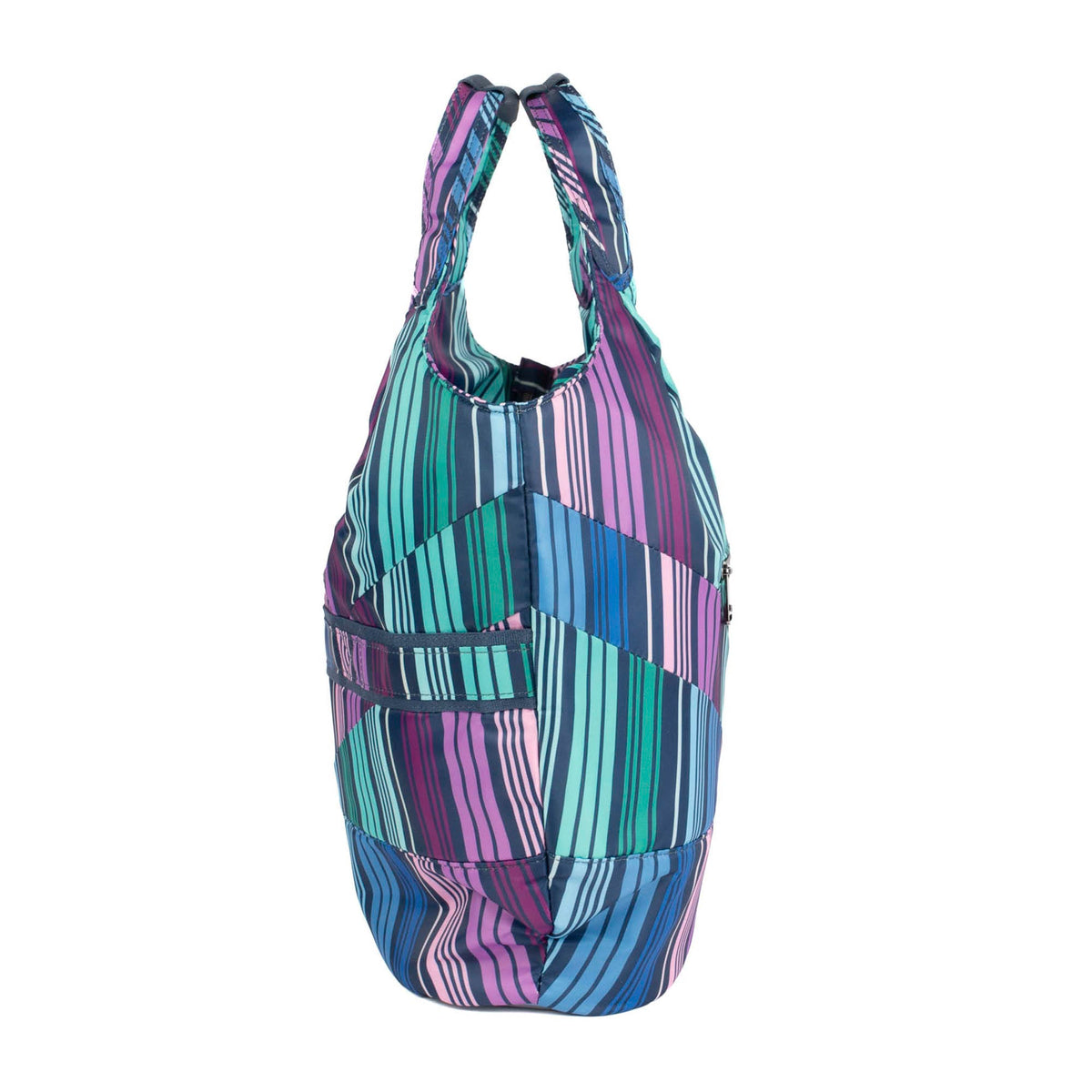 Gondola SE Tote Bag - LOVE STRIPE MULTI - GondolaSE_LoveStripeMulti_03