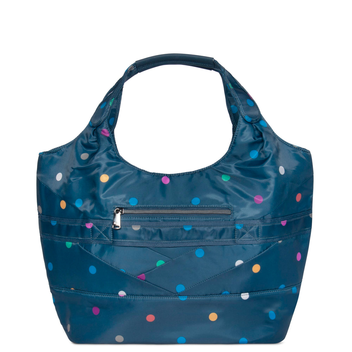 Gondola SE Tote Bag - MULTI DOTS NAVY - GondolaSE_MultiDotsNavy_4