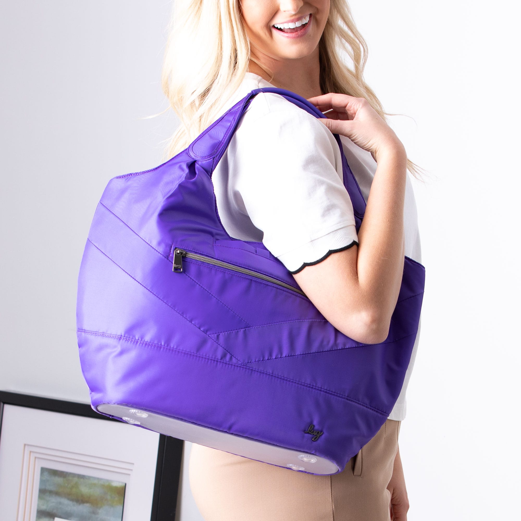 Gondola SE Tote Bag - VIOLET - GondolaSE_Violet_Model