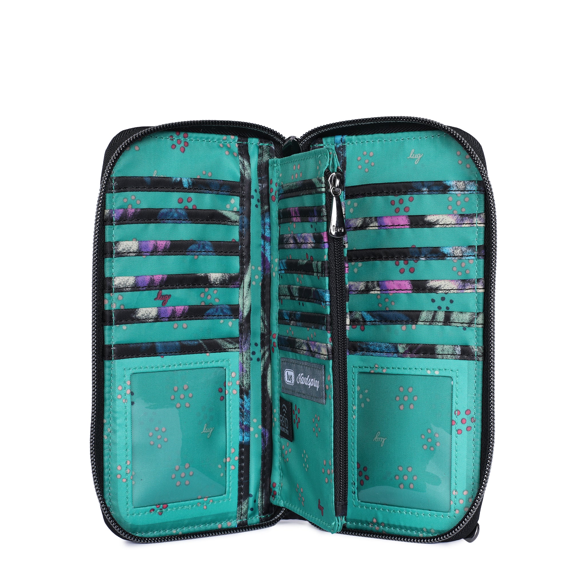 Handspring RFID Wallet - BLOOM BLACK - Handspring_BloomBlack_05_9b960986-c5c8-40cd-952b-10a38962c052