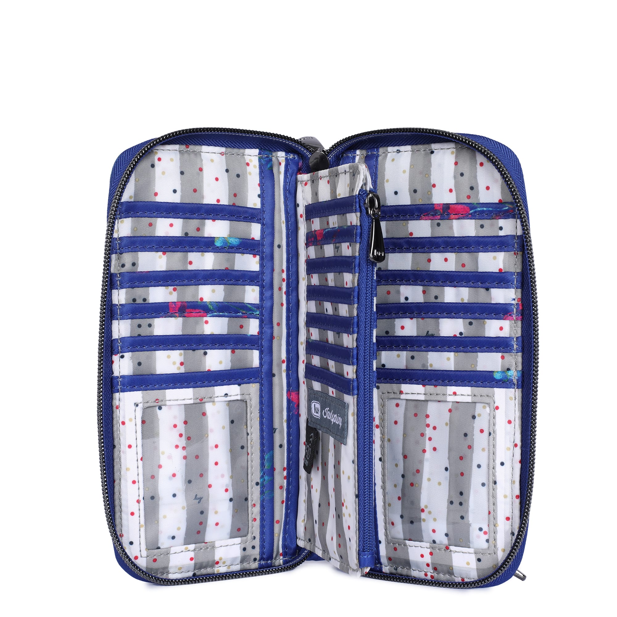 Handspring RFID Wallet - BOUQUET BLUE - Handspring_BouquetBlue_05