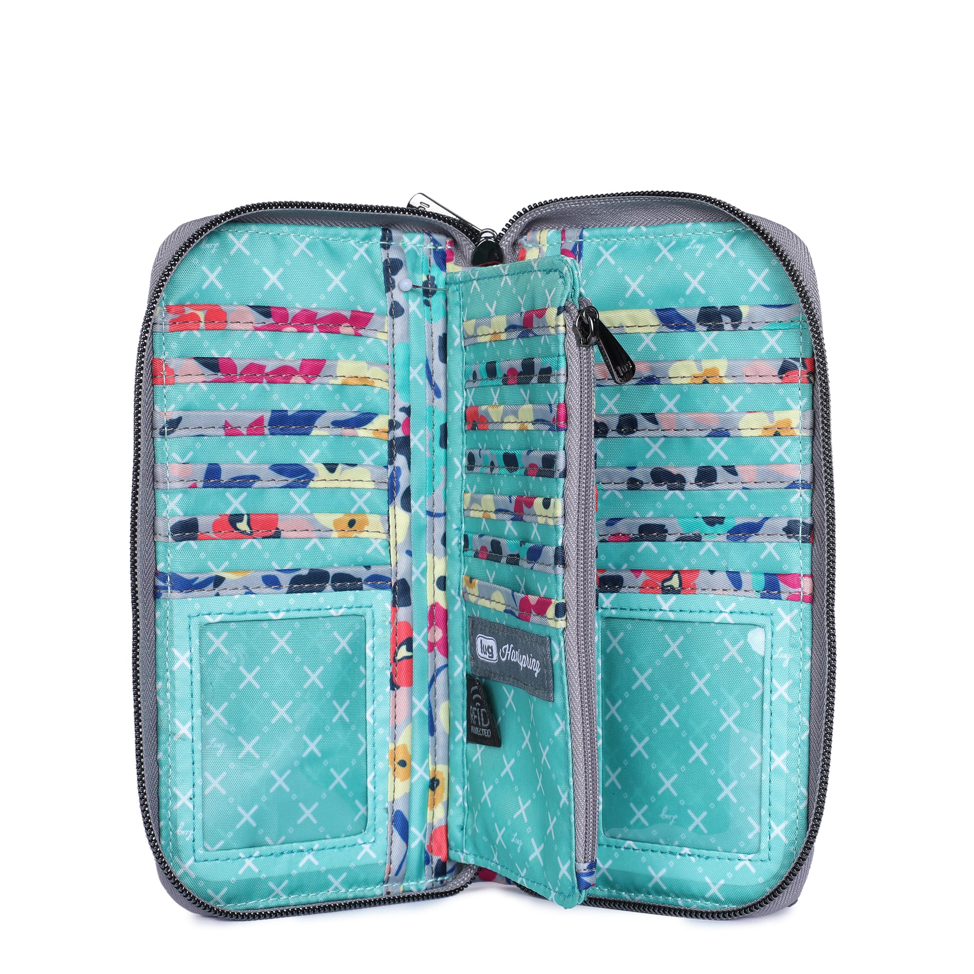 Handspring RFID Wallet - WILDFLOWER MULTI - Handspring_WildflowerMulti_05