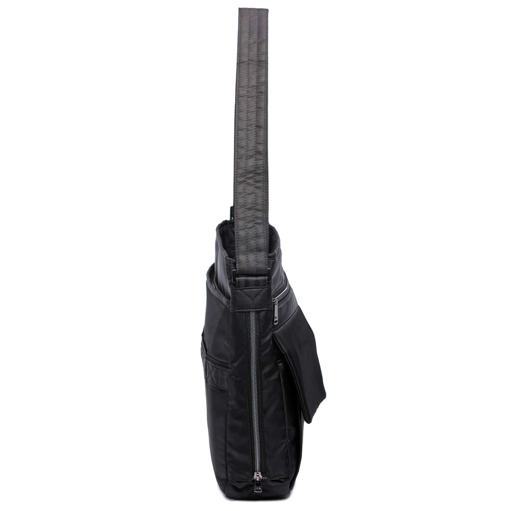 Happy Camper Messenger Bag - CONTEMPORARY BLACK - HappyCamper_Black_03